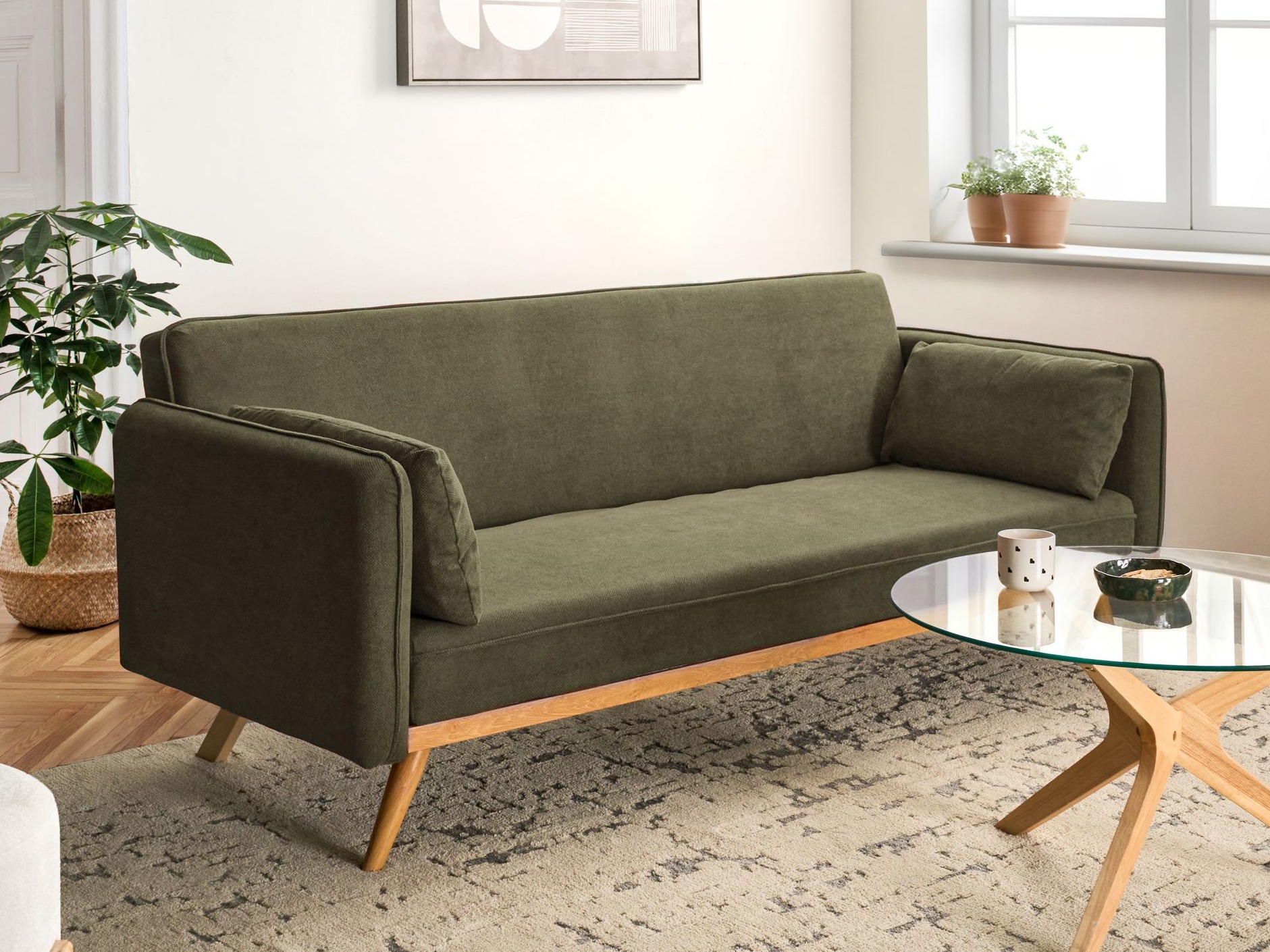 Sofa na razvlačenje Berwyn 2821 (Zelena)