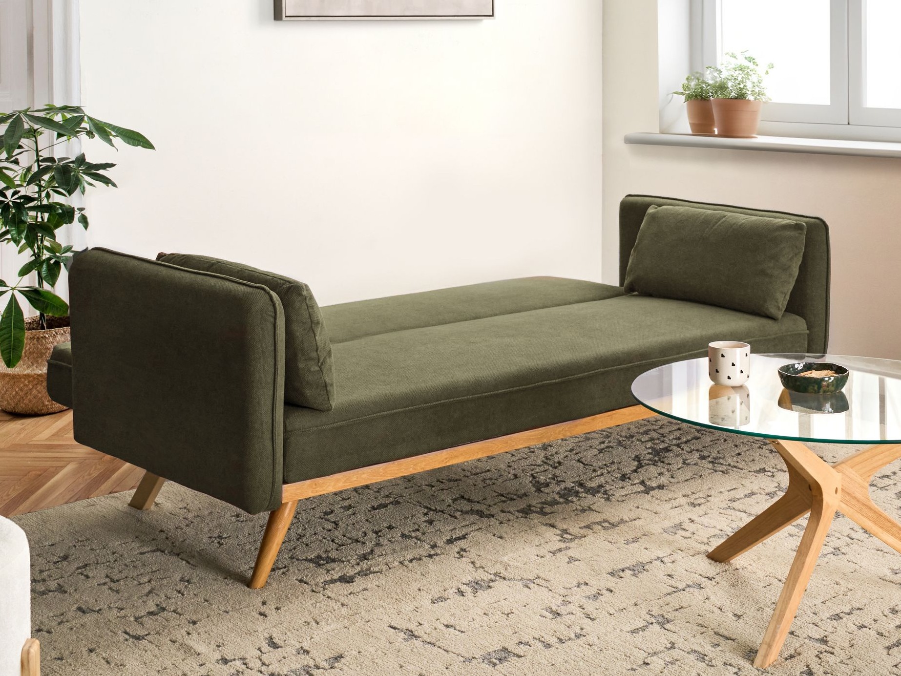 Sofa na razvlačenje Berwyn 2821 (Zelena)