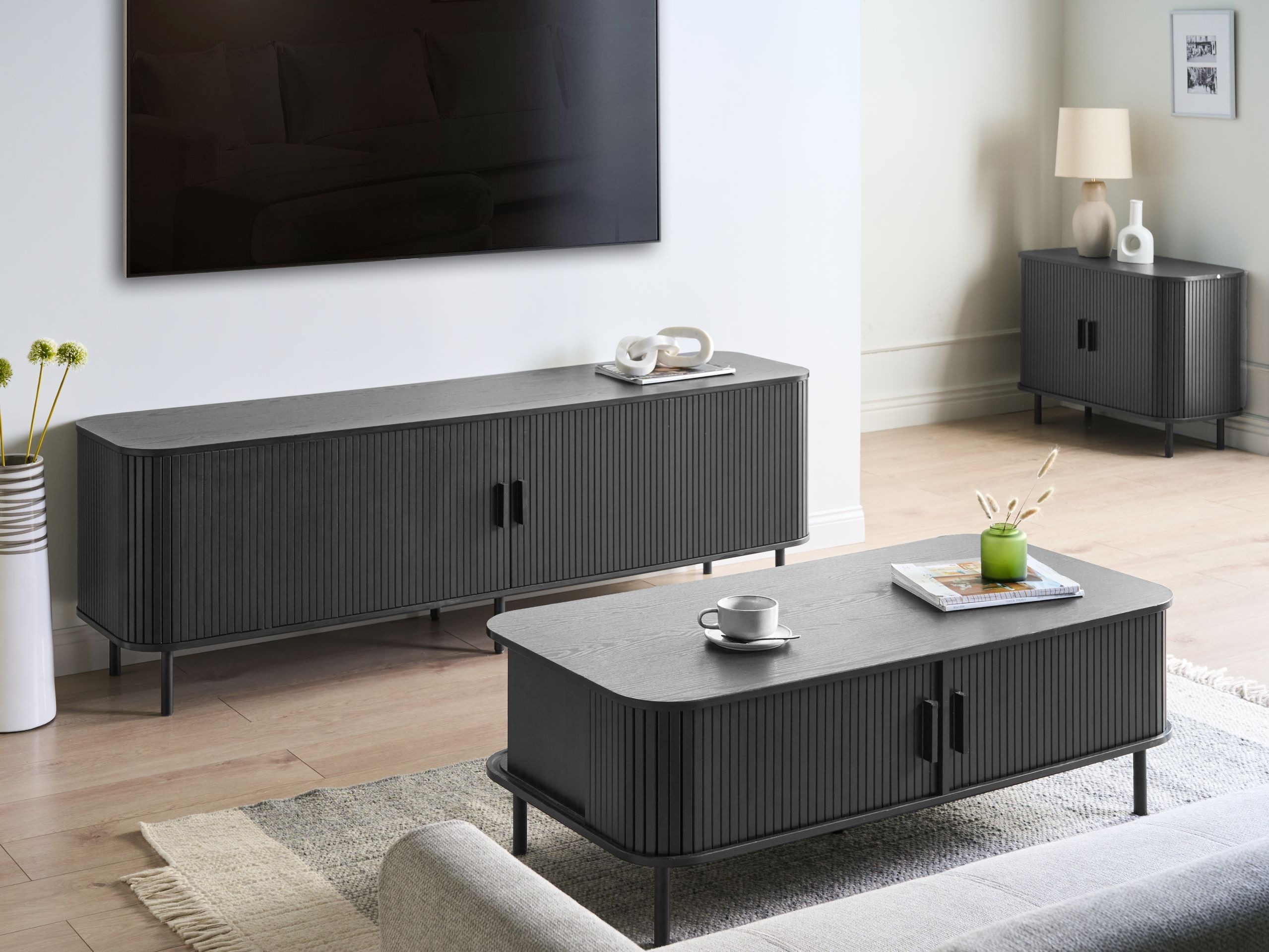 TV komoda Fencalu 113 (Crno)