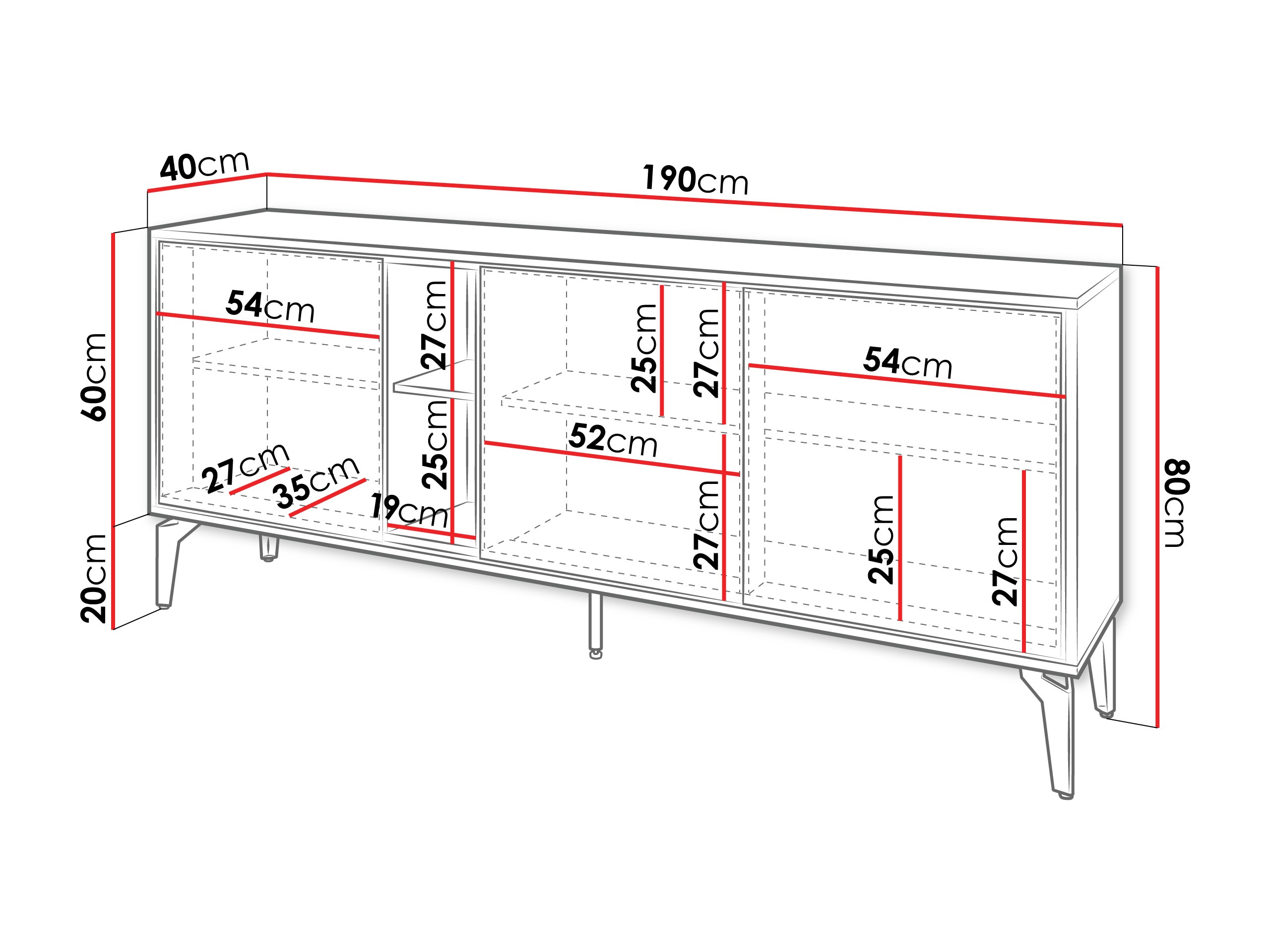 Ormarić Cornovu 100