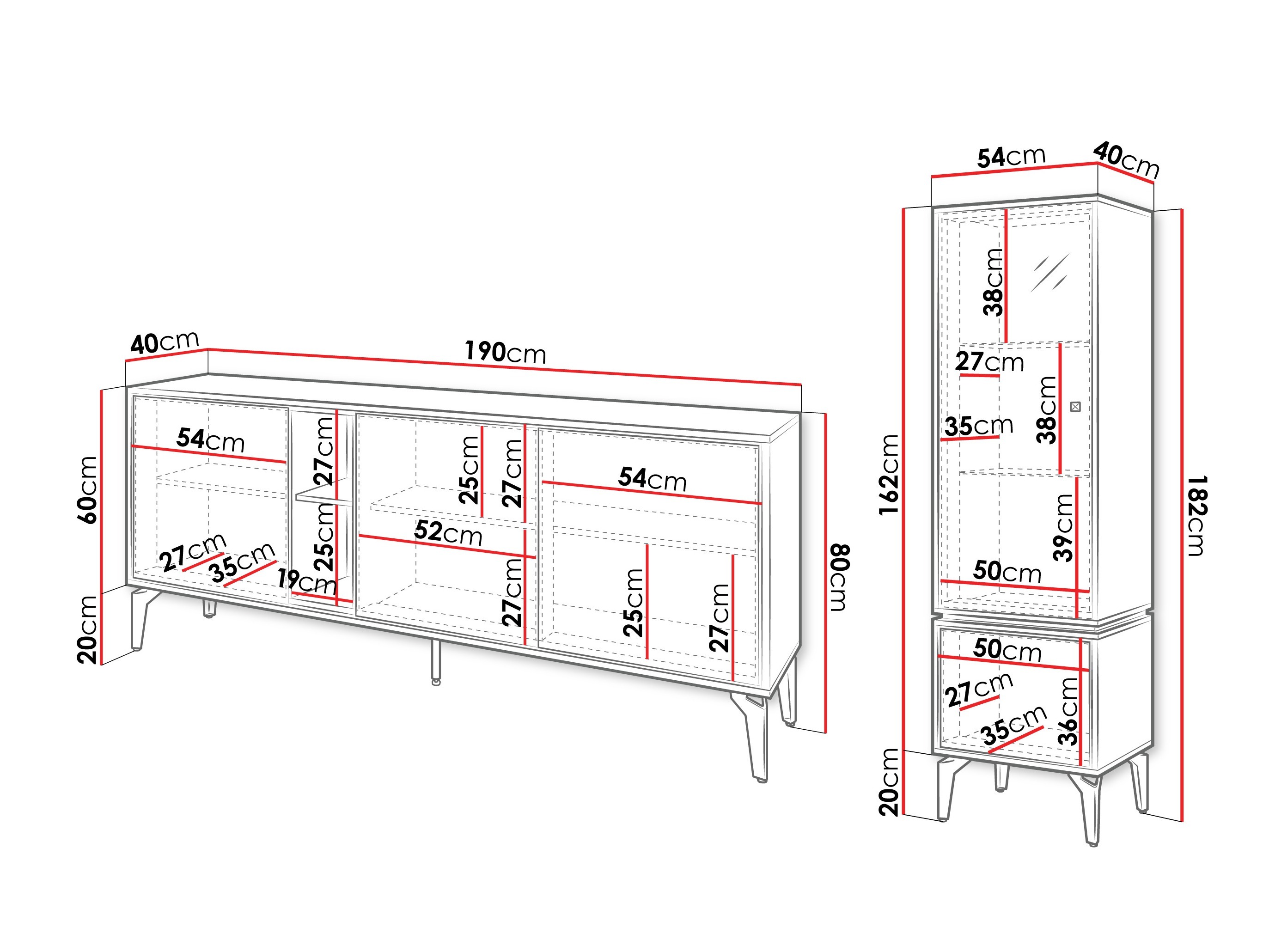 Set za dnevnu sobu Cornovu 104