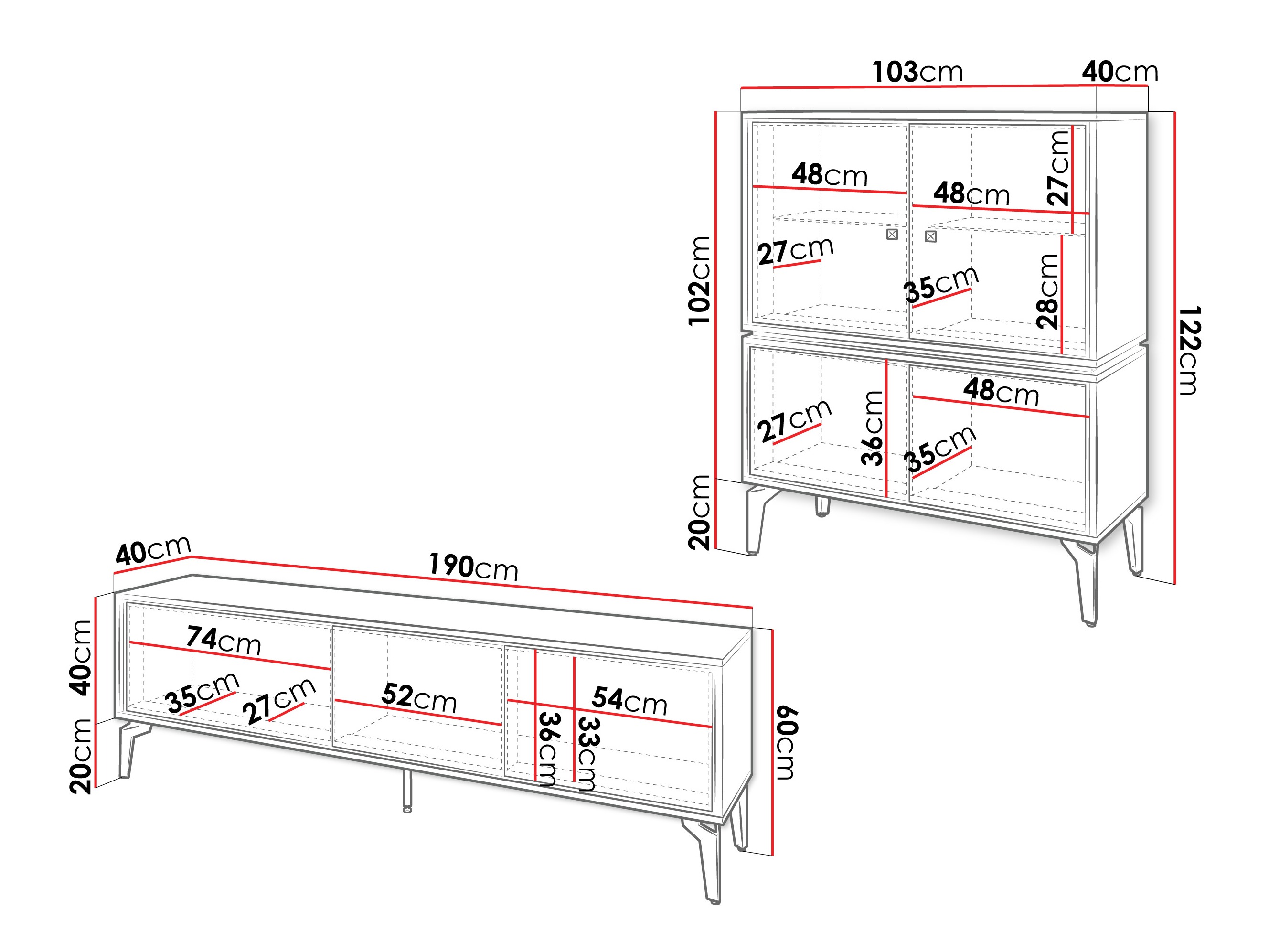 Set za dnevnu sobu Cornovu 105