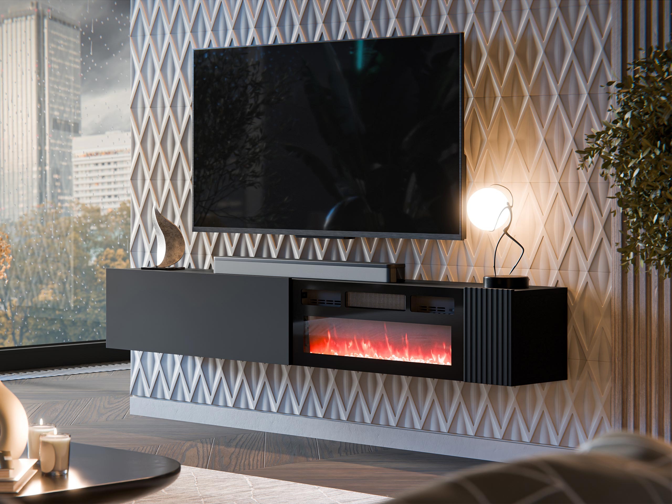 TV sto Calveru 110 (Crno)