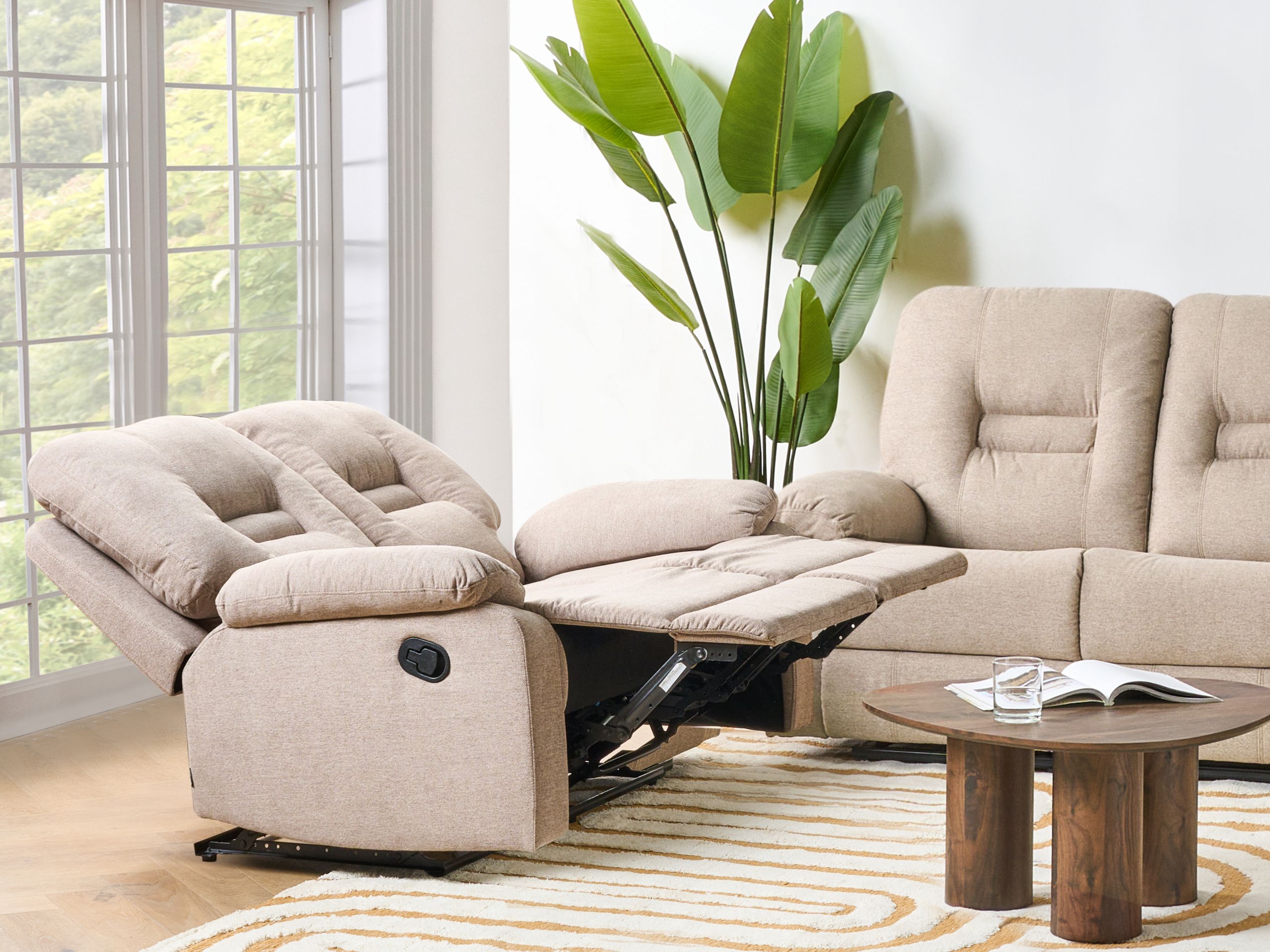 Relaks sofa Tivlira 110 (Bež)