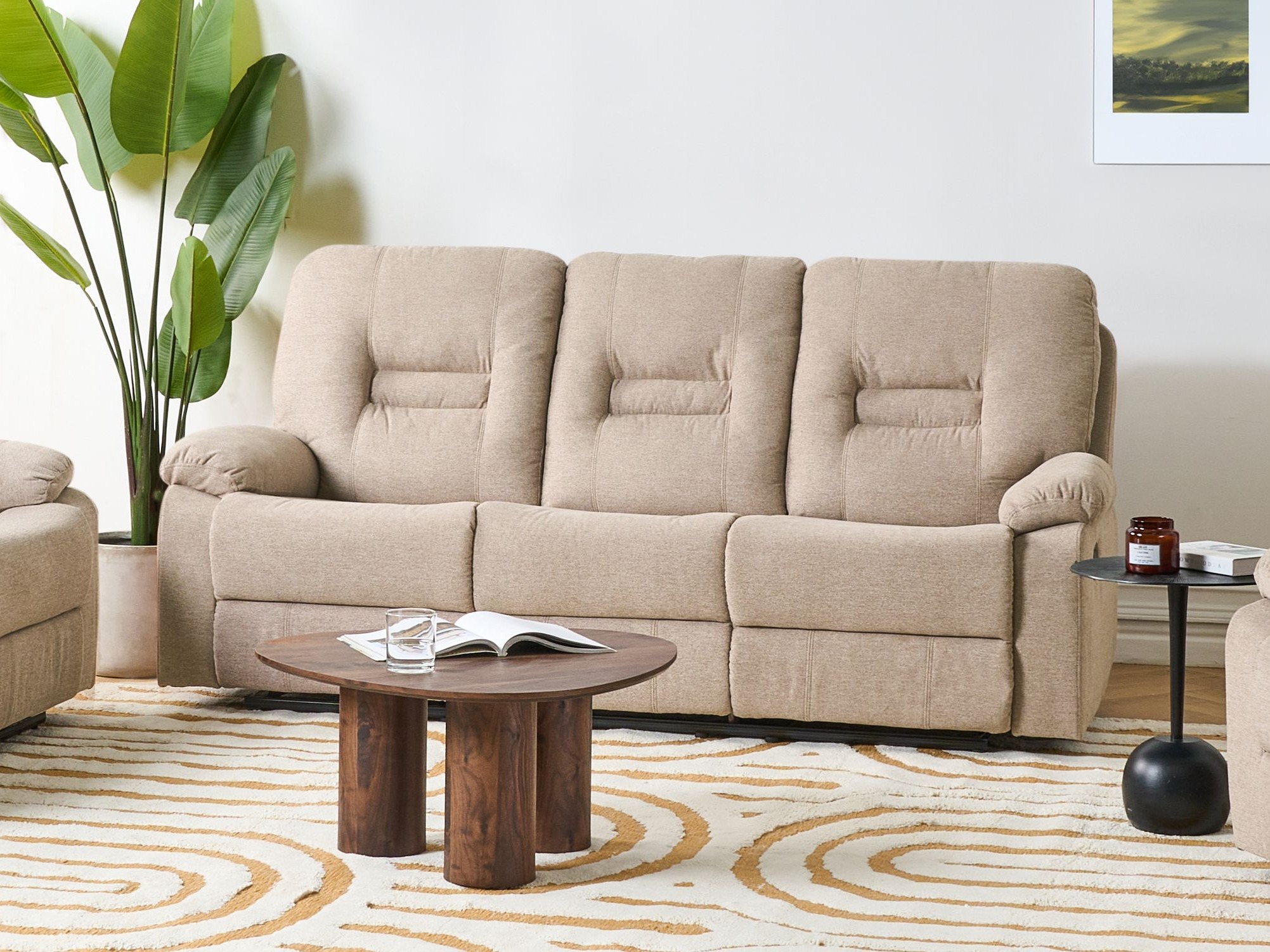 Relaks sofa Tivlira 111 (Bež)