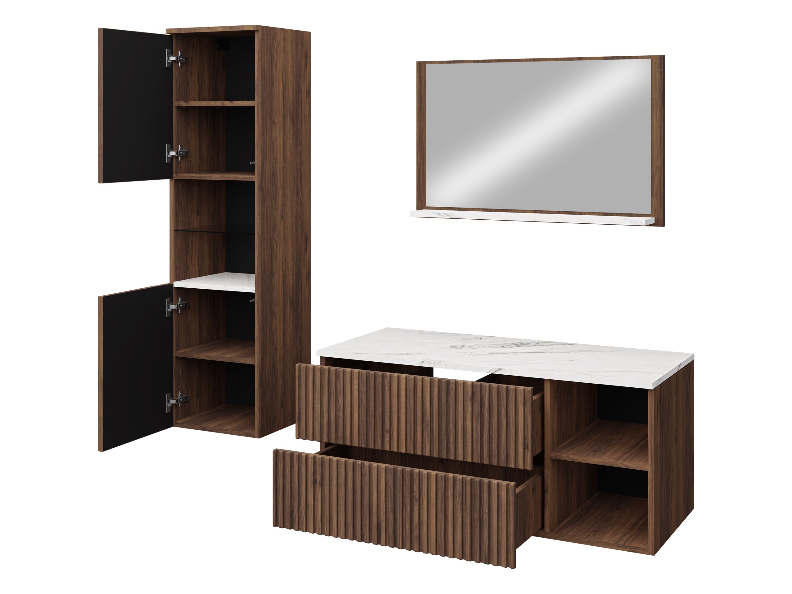 Set za kupatilo Ophruvi 104 (Hrast)