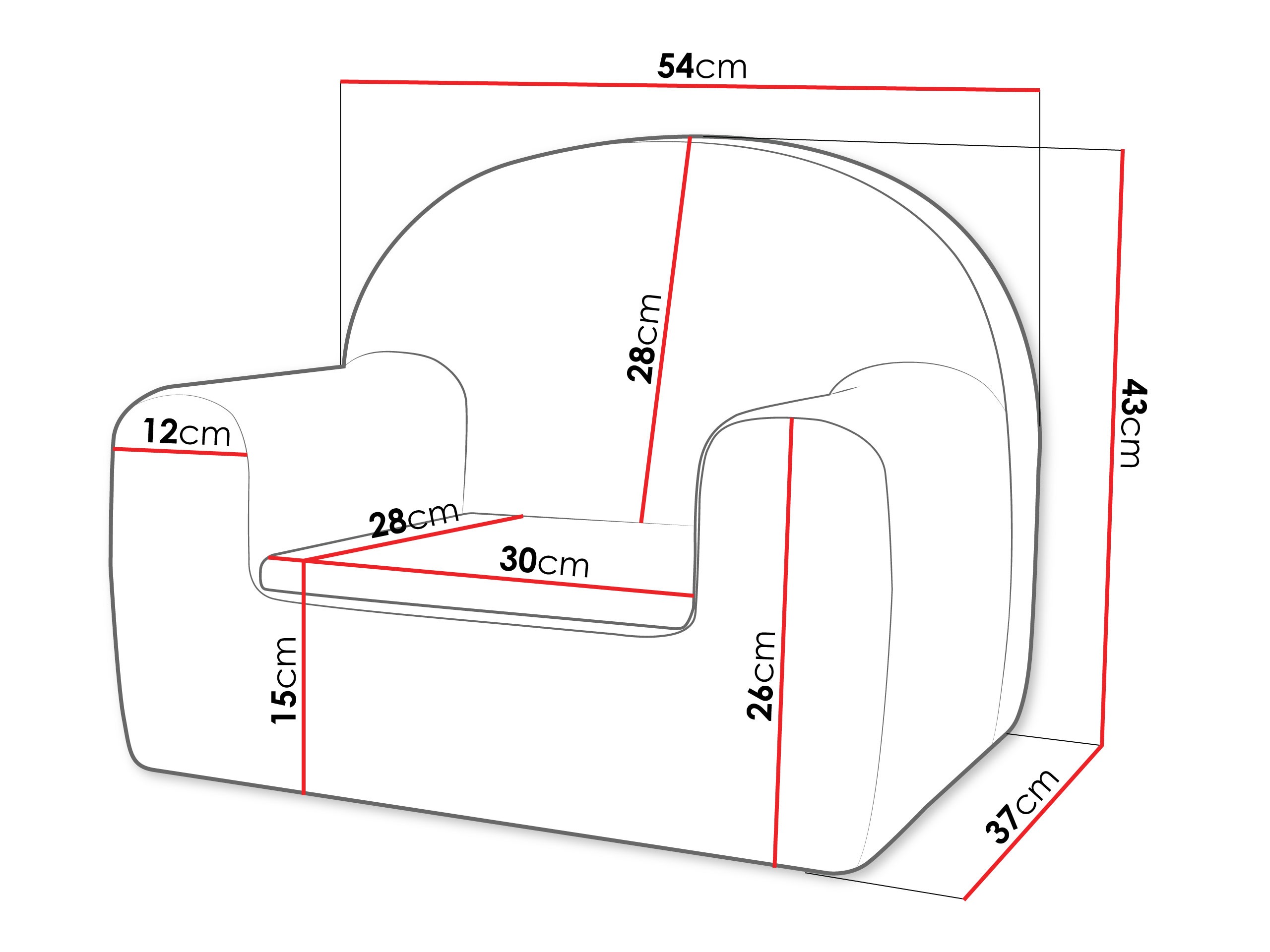 Fotelja Yuma 100 (Minky 05)