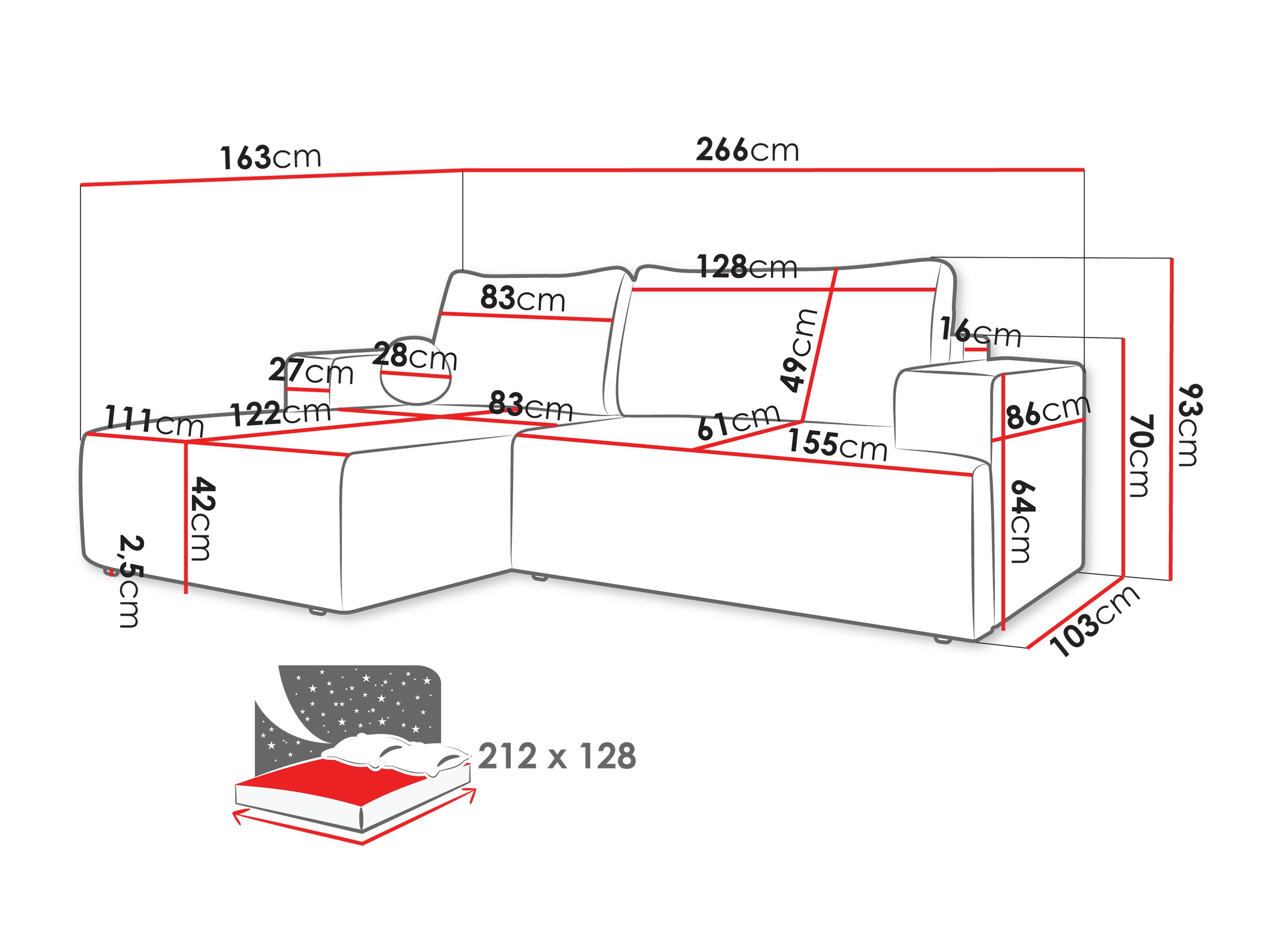 Ugaona sofa Comfivo 456 (Taro 01)