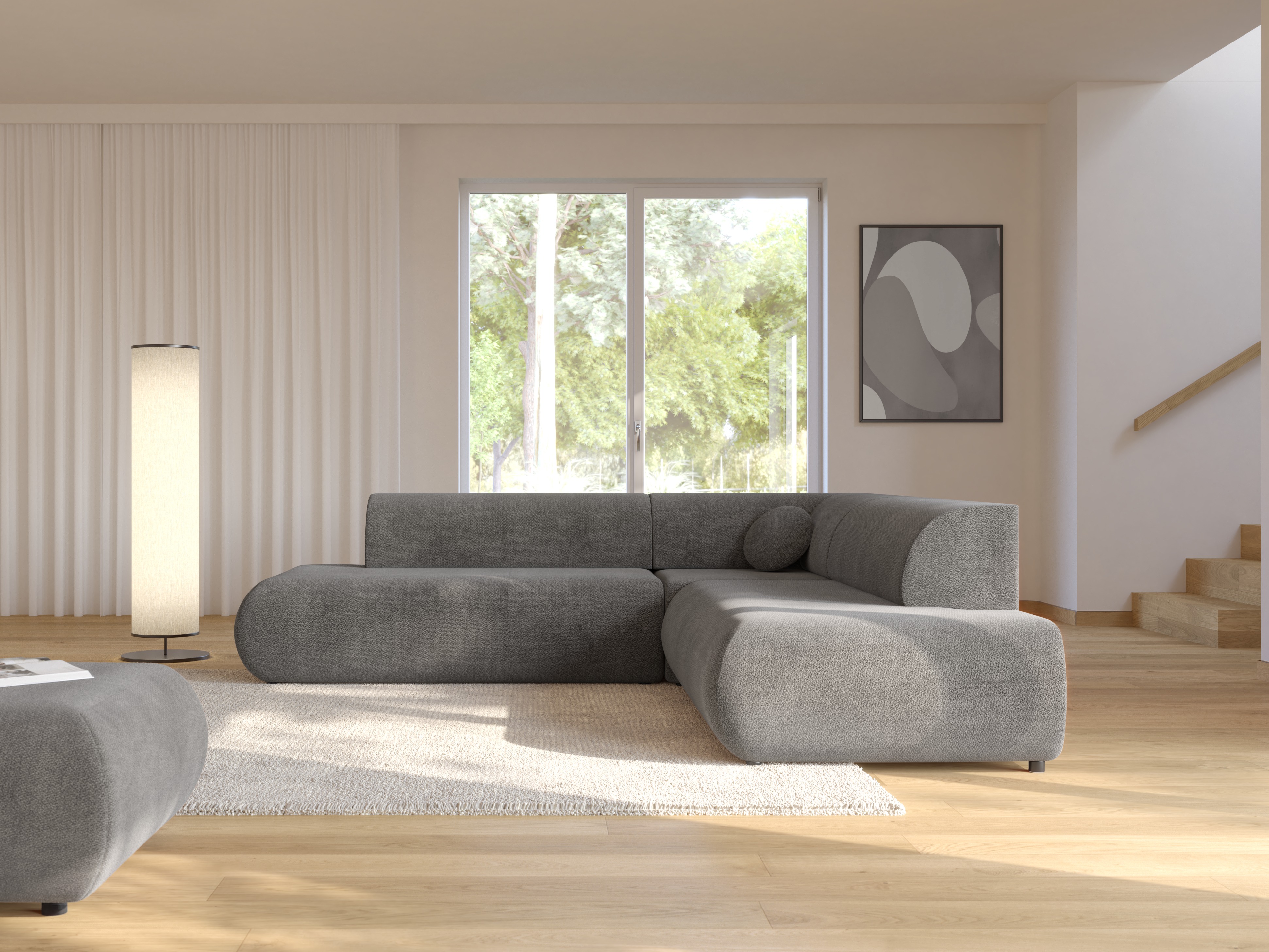 Ugaona sofa Kingston 186 (Vinci 14)