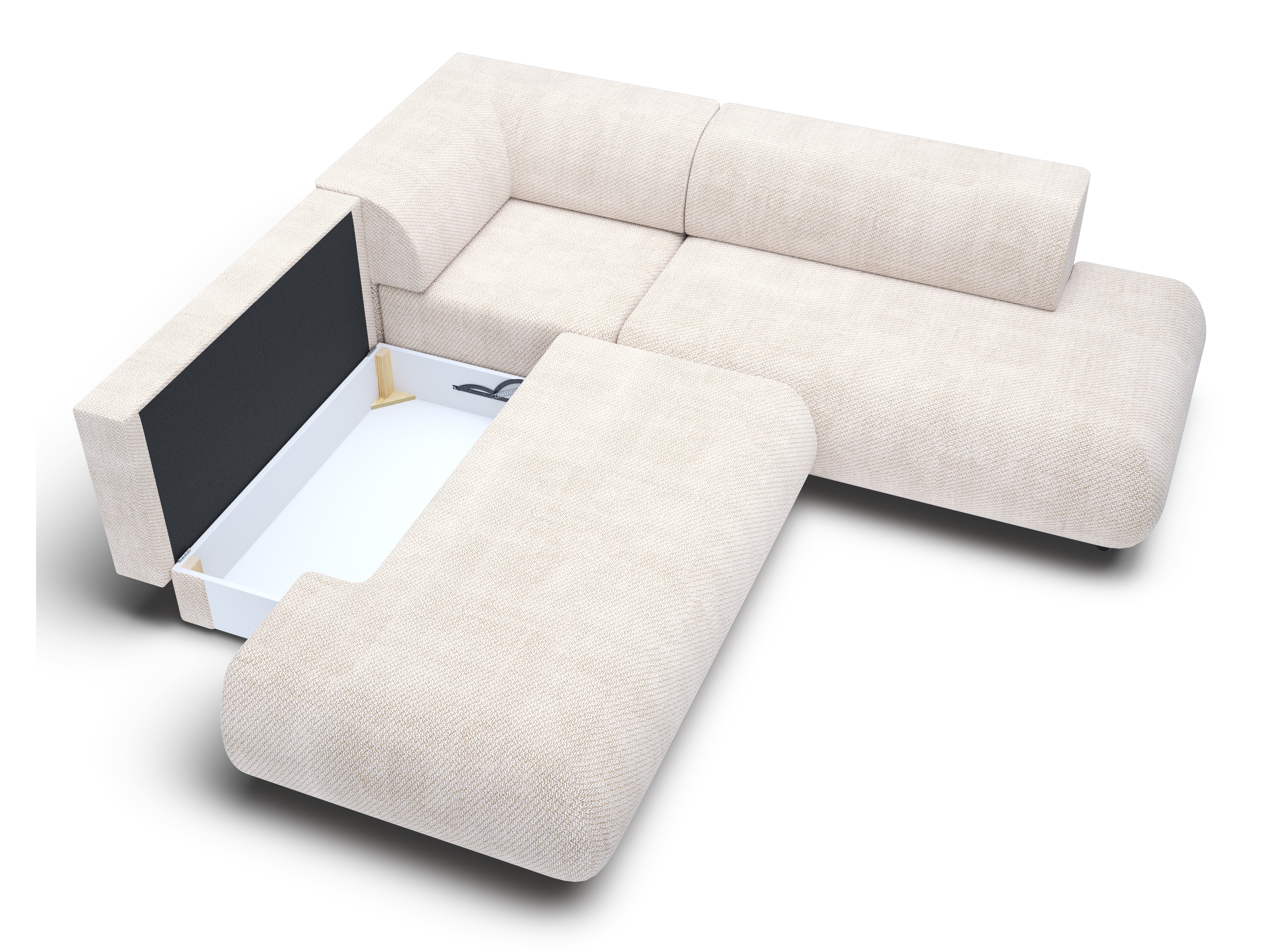Ugaona sofa Kingston 186 (Vinci 26)