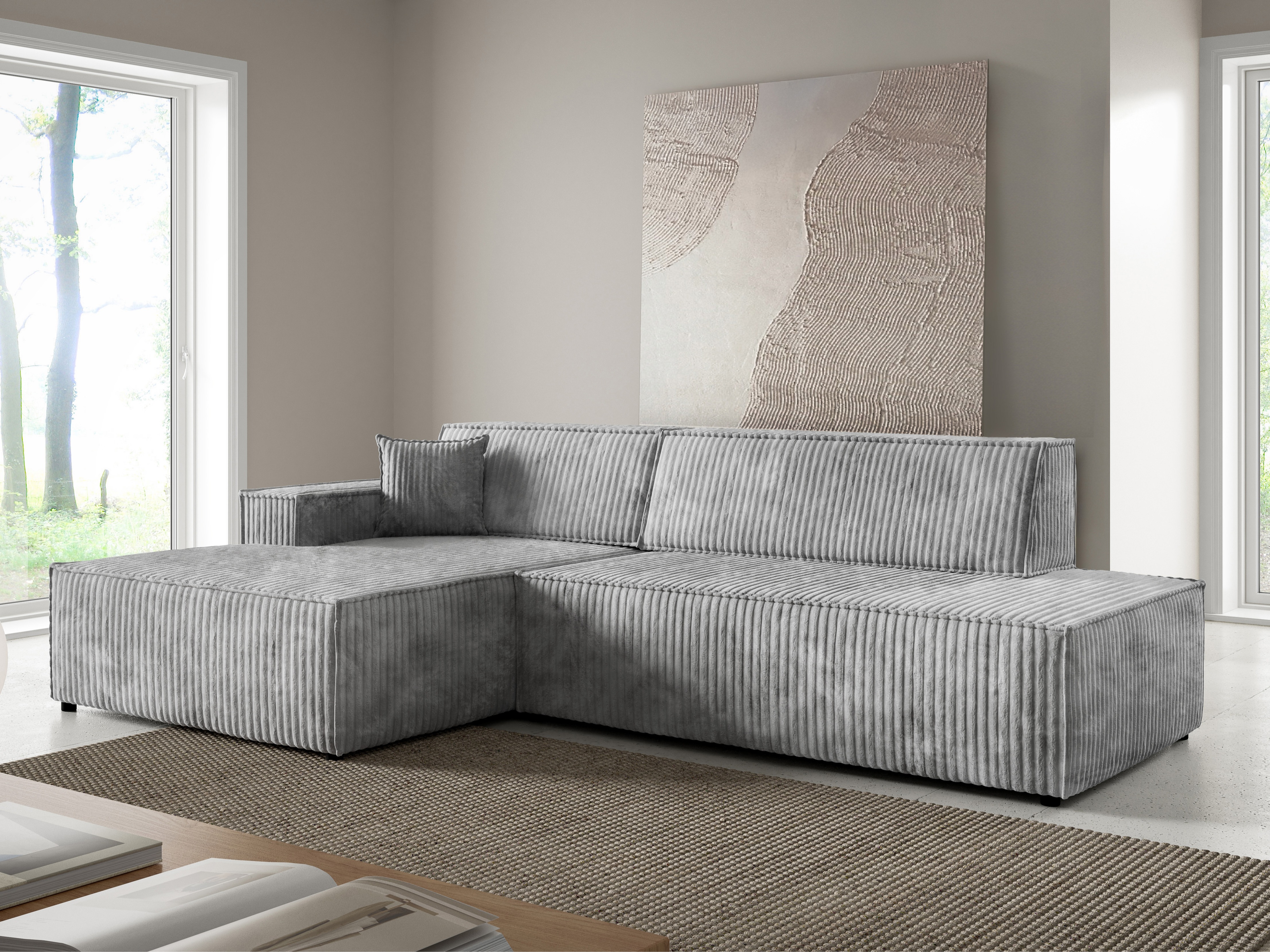 Ugaona sofa Kingston 187 (Tilia 86)
