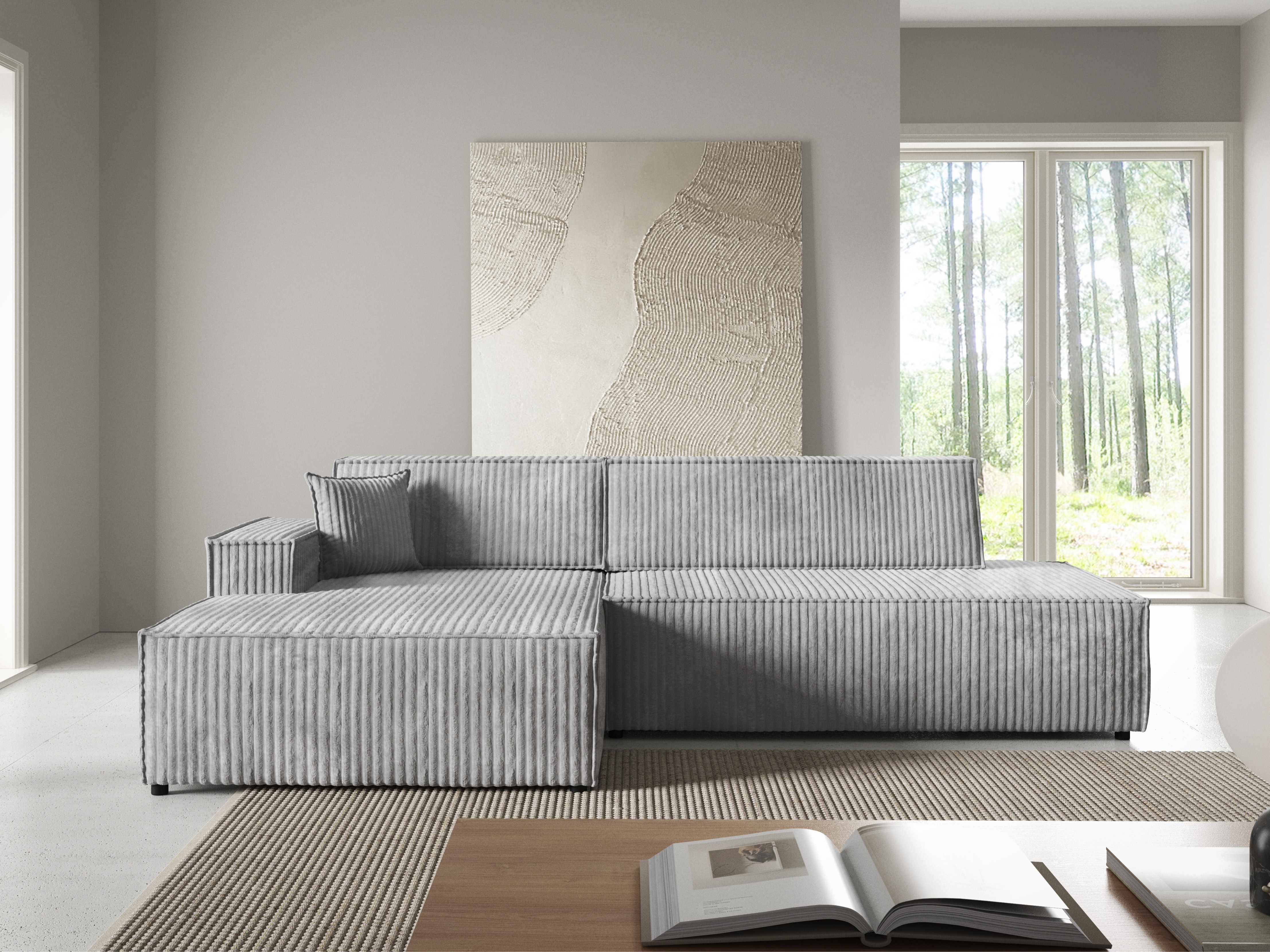 Ugaona sofa Kingston 187 (Tilia 86)