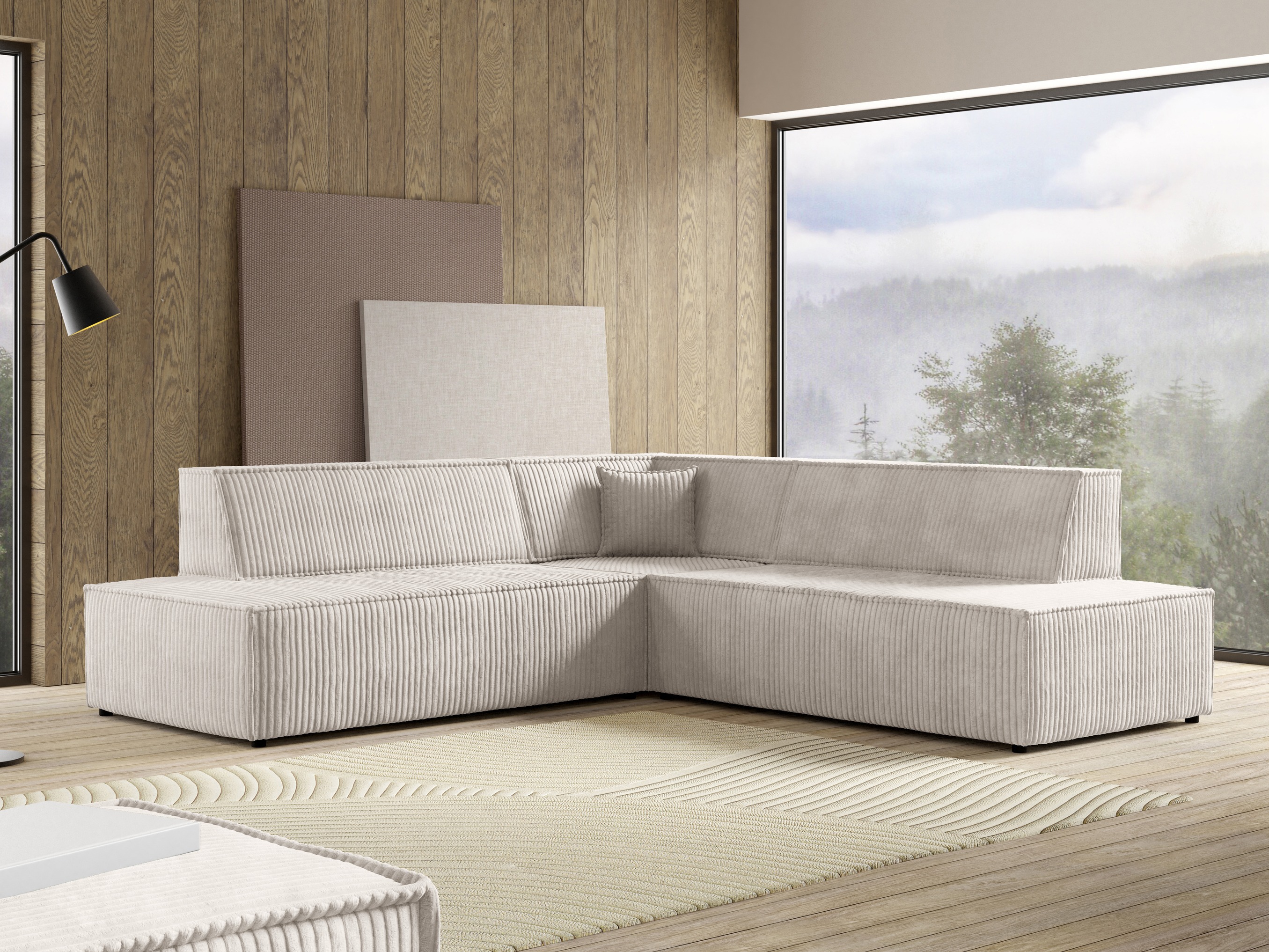 Ugaona sofa Kingston 188 (Tilia 01)
