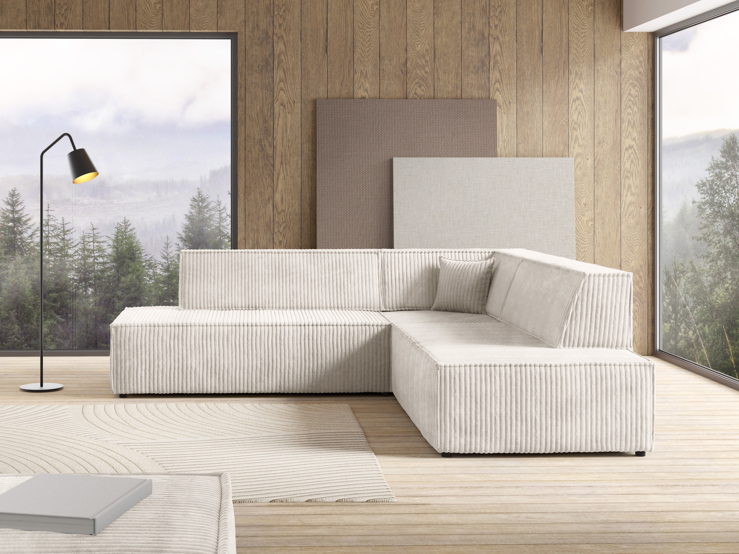 Ugaona sofa Kingston 188 (Tilia 01)
