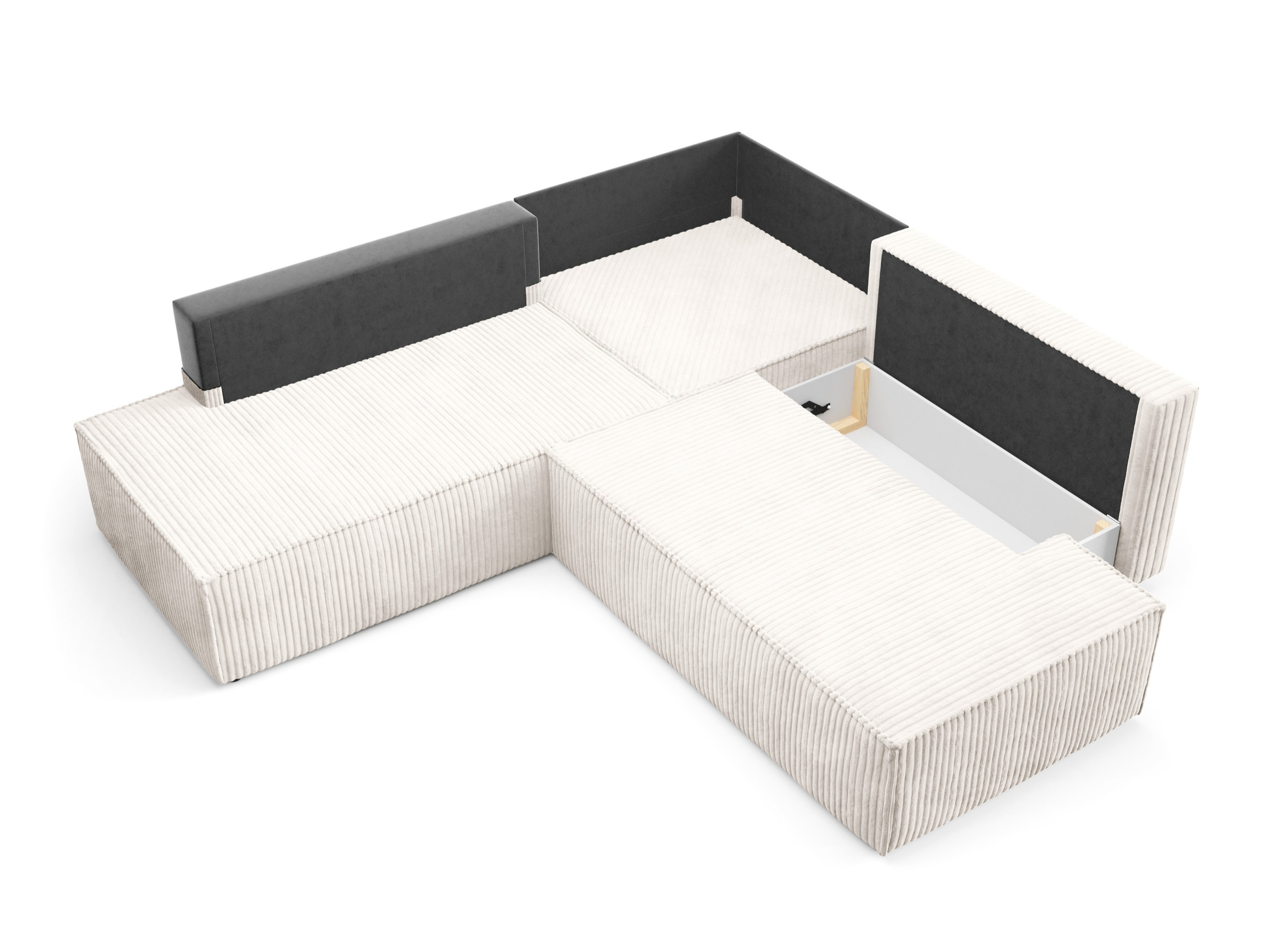 Ugaona sofa Kingston 188 (Tilia 01)