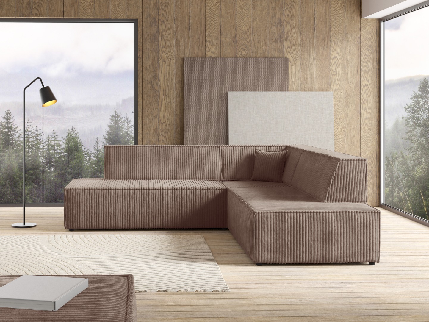 Ugaona sofa Kingston 188 (Tilia 17)