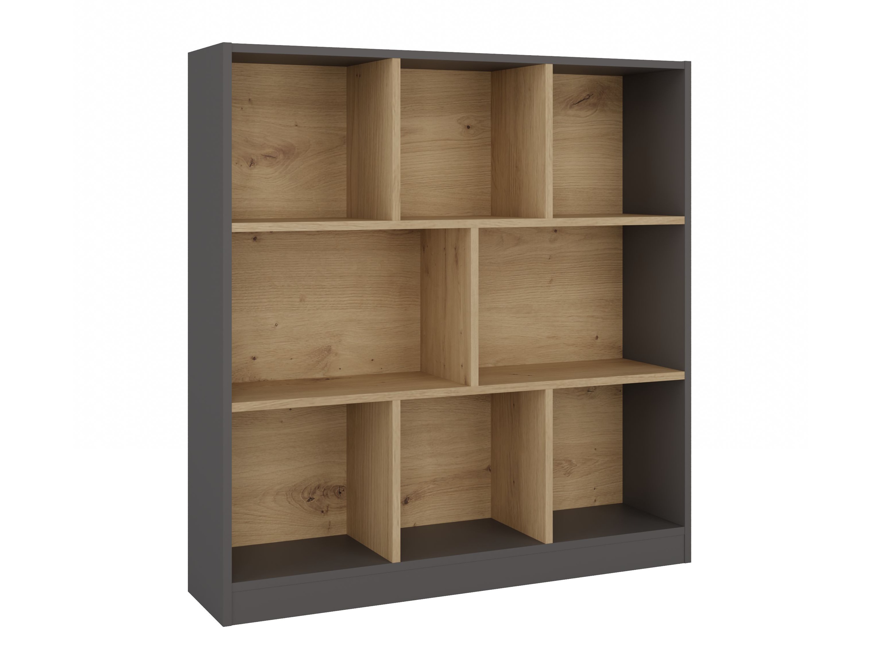 Polica Mandeville 307 (Antricit (ugalj) + Zanatski hrast)