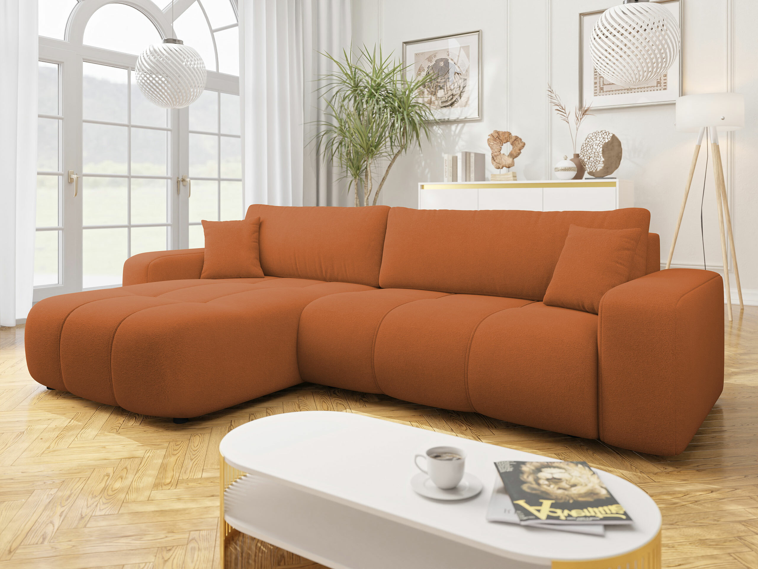 Ugaona sofa Comfivo 425 (Velo 627)