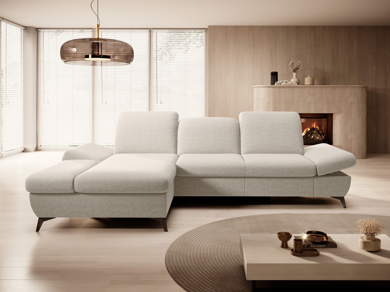 Ugaona sofa Kingston 190 (Loft 01)