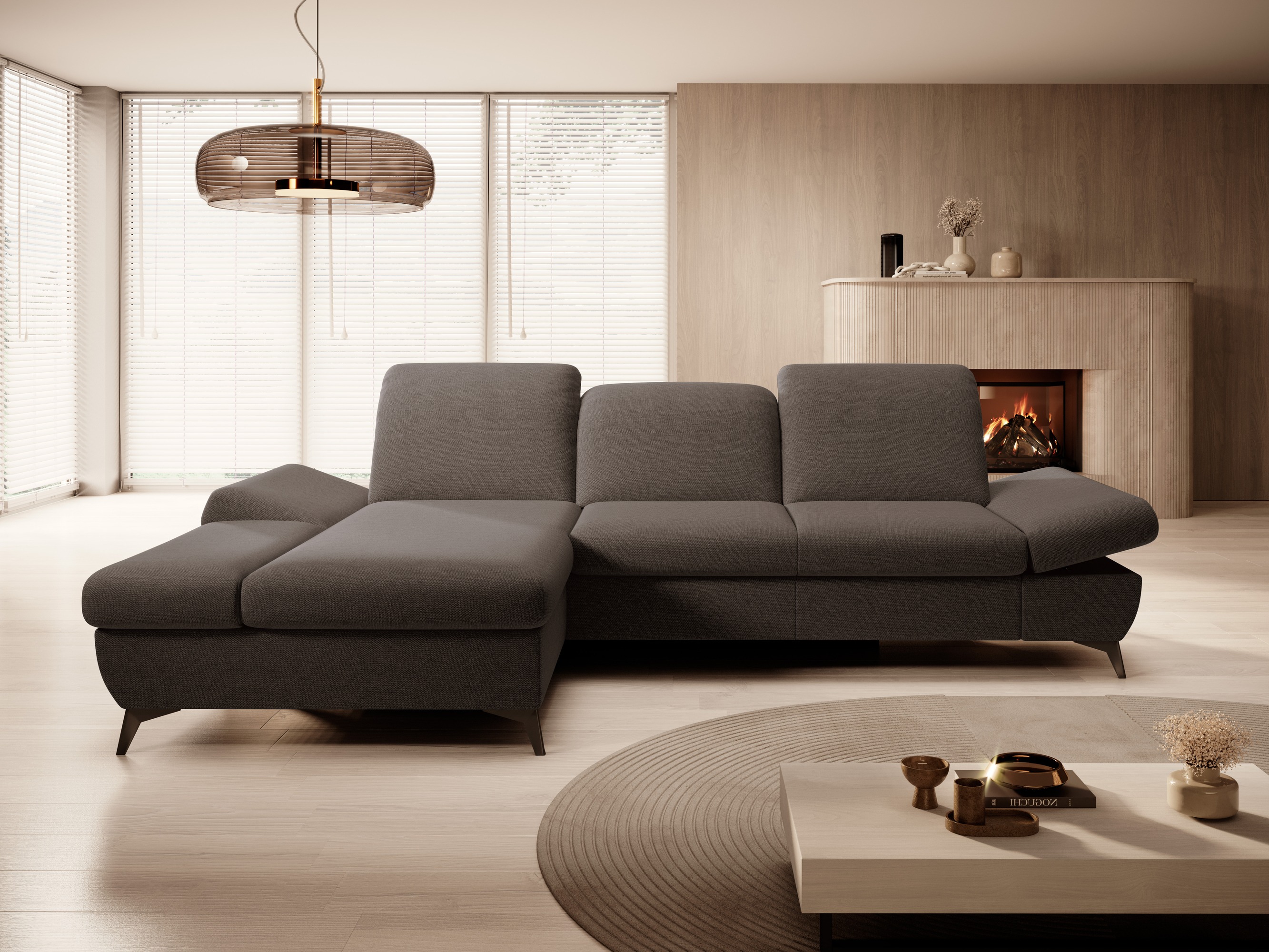 Ugaona sofa Kingston 190 (Loft 05)