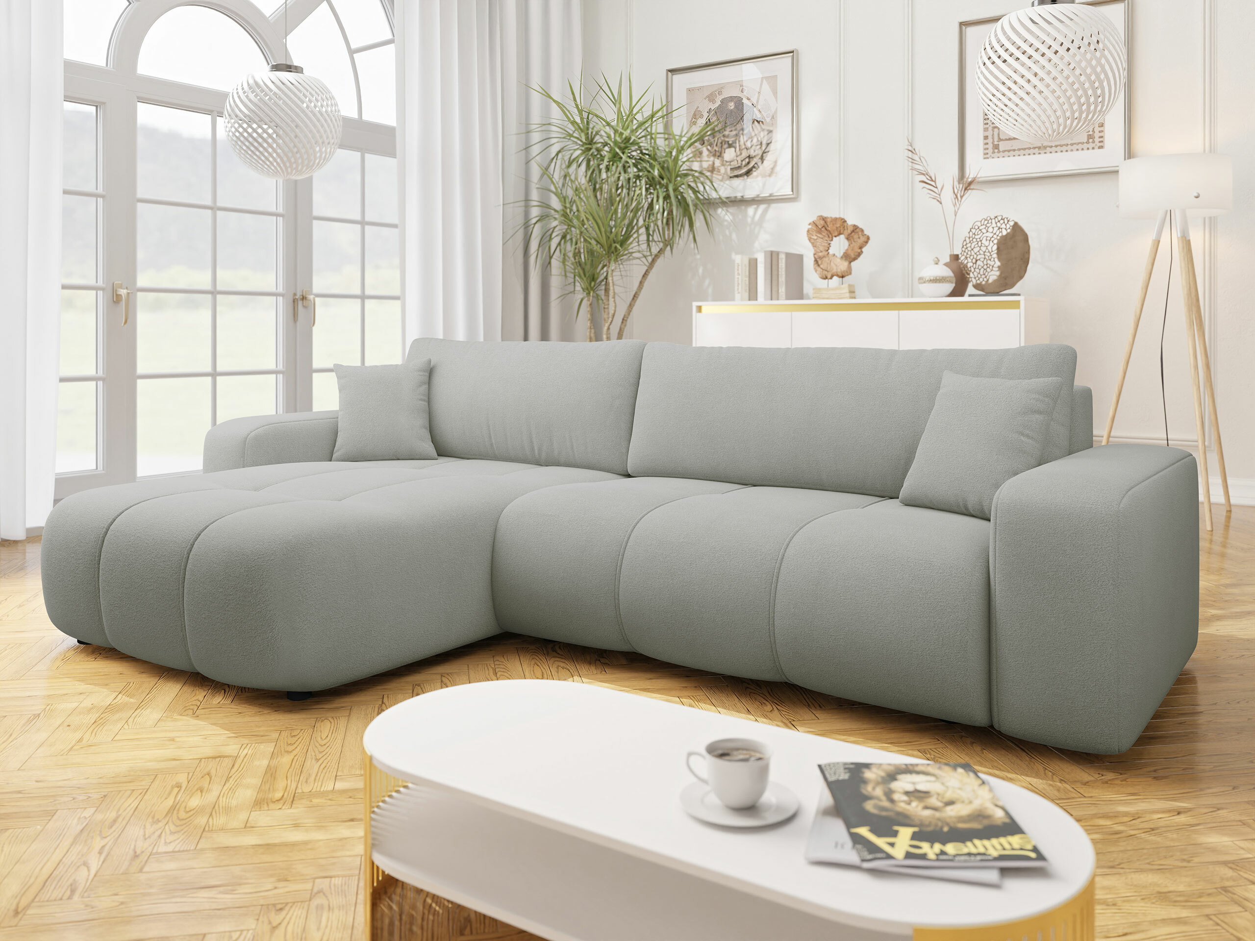 Ugaona sofa Comfivo 425 (Velo 633)
