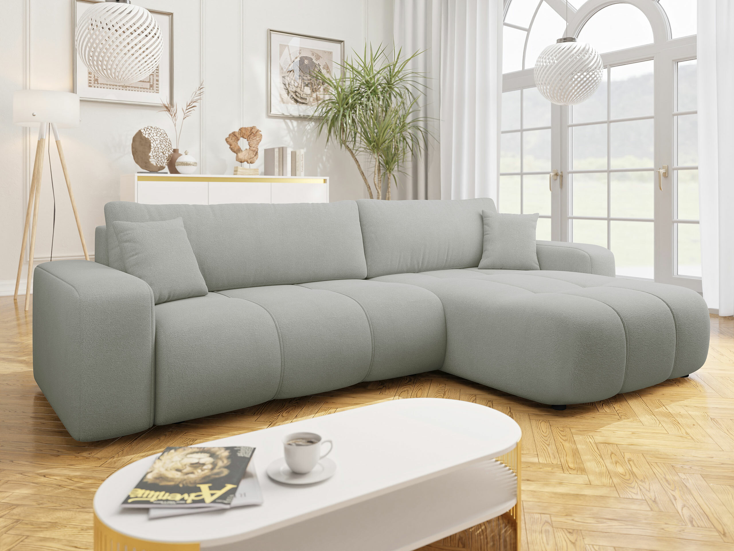 Ugaona sofa Comfivo 425 (Velo 633)