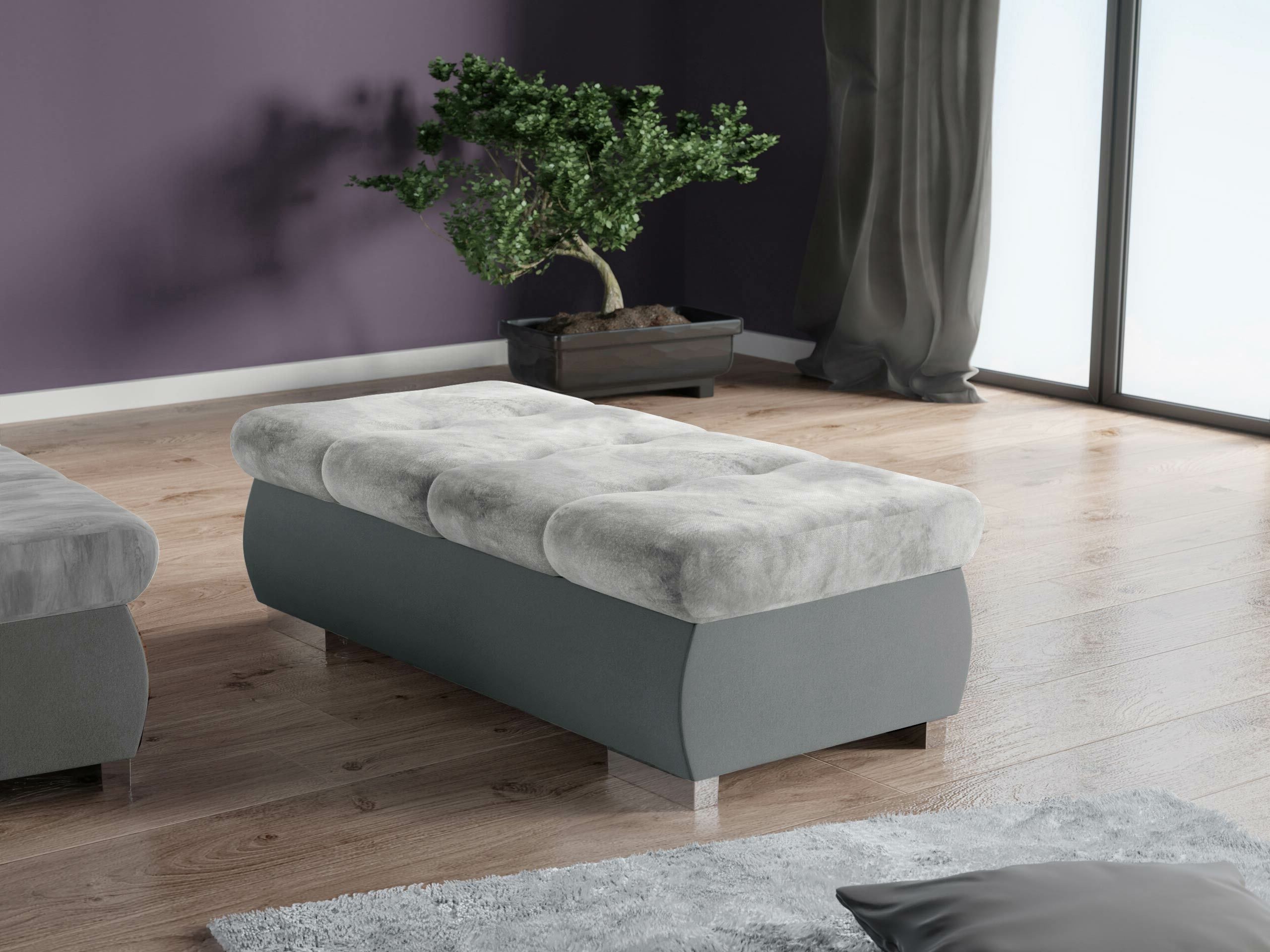 Tapacirana klupa Comfivo 123 (Otusso 04 + Sorriso 04)