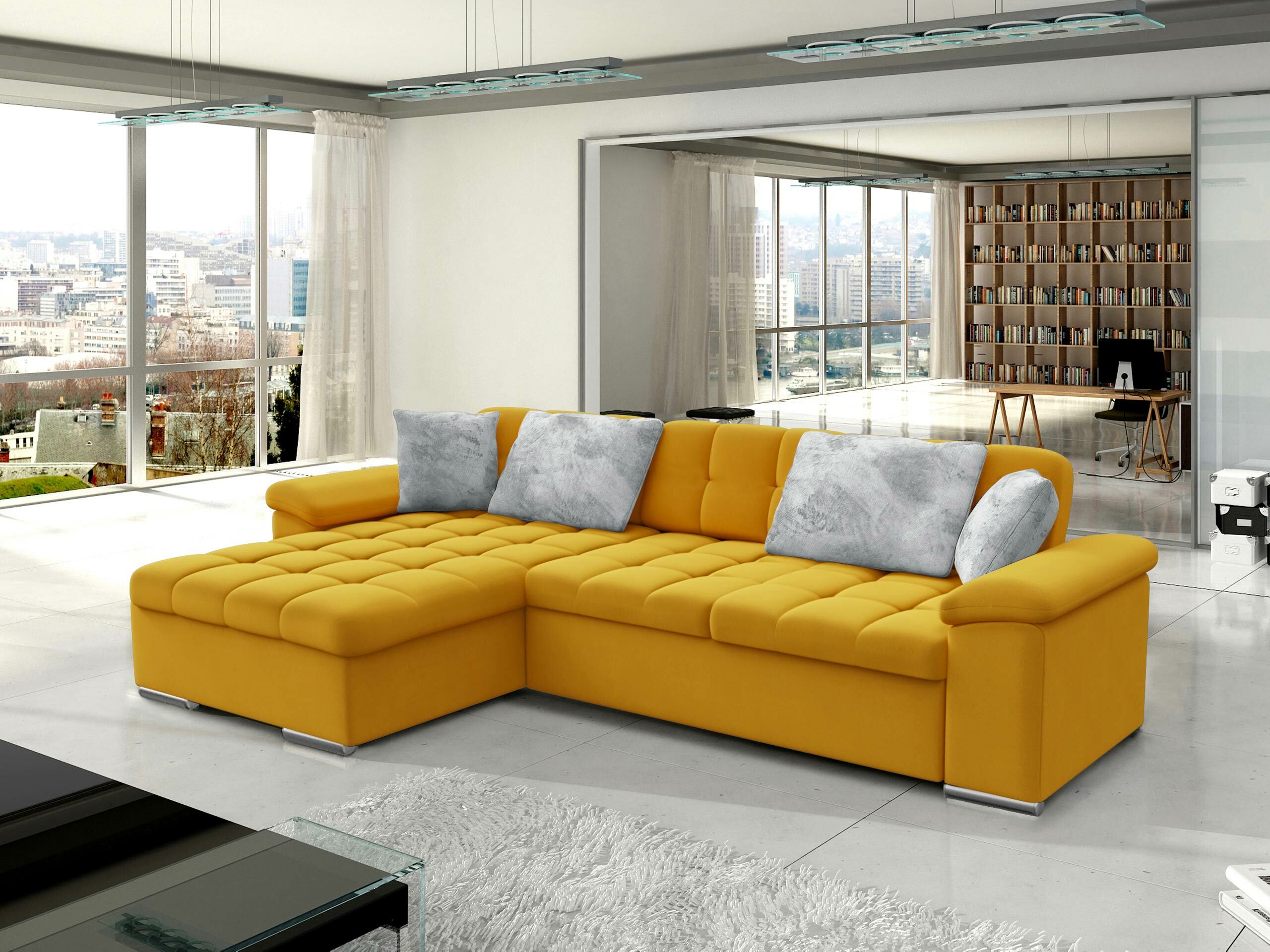 Ugaona sofa Comfivo 181 (Otusso 14 + Sorriso 04)