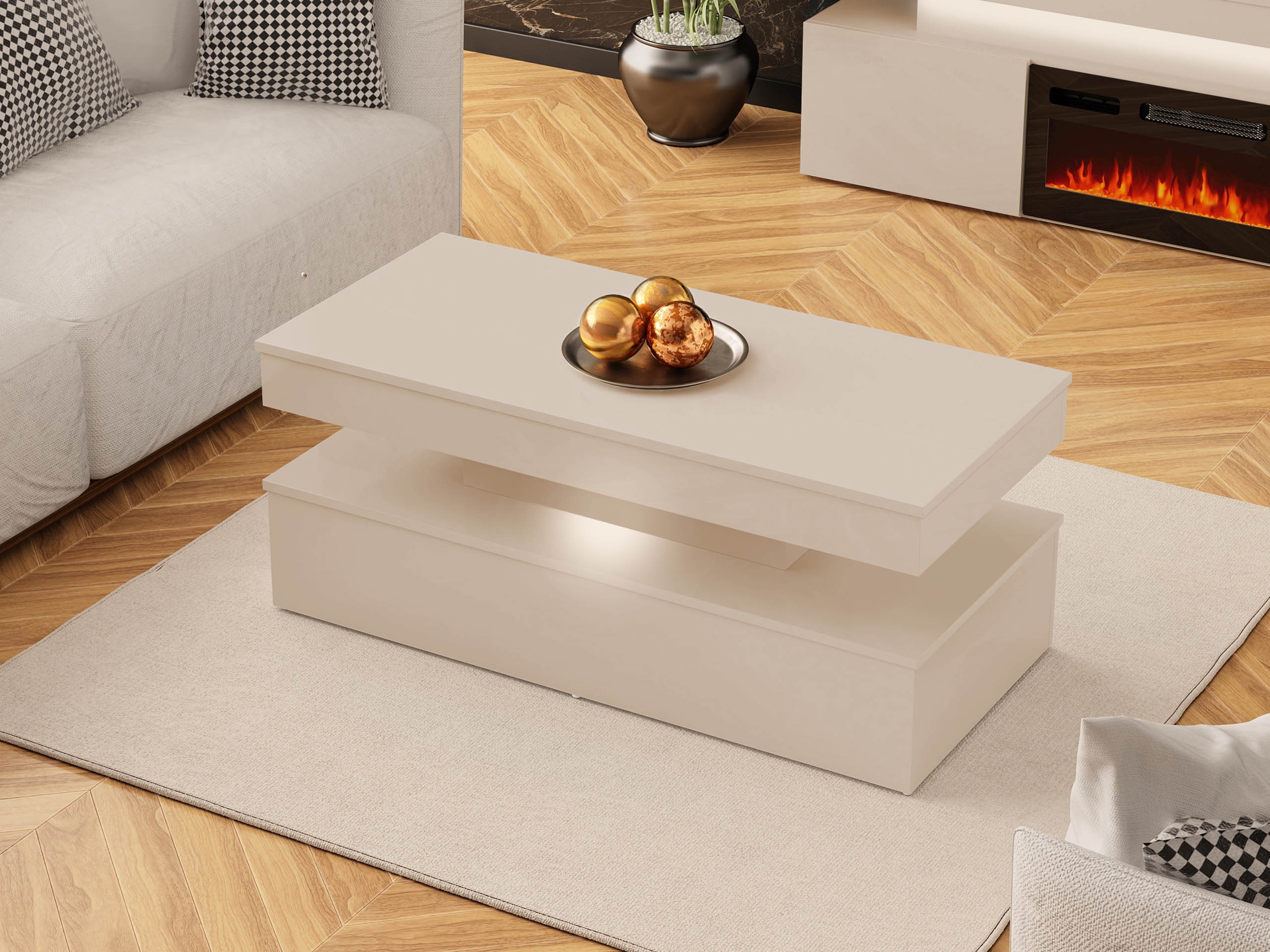 Stočić za kafu Monfero 100 (Svetlobraon)