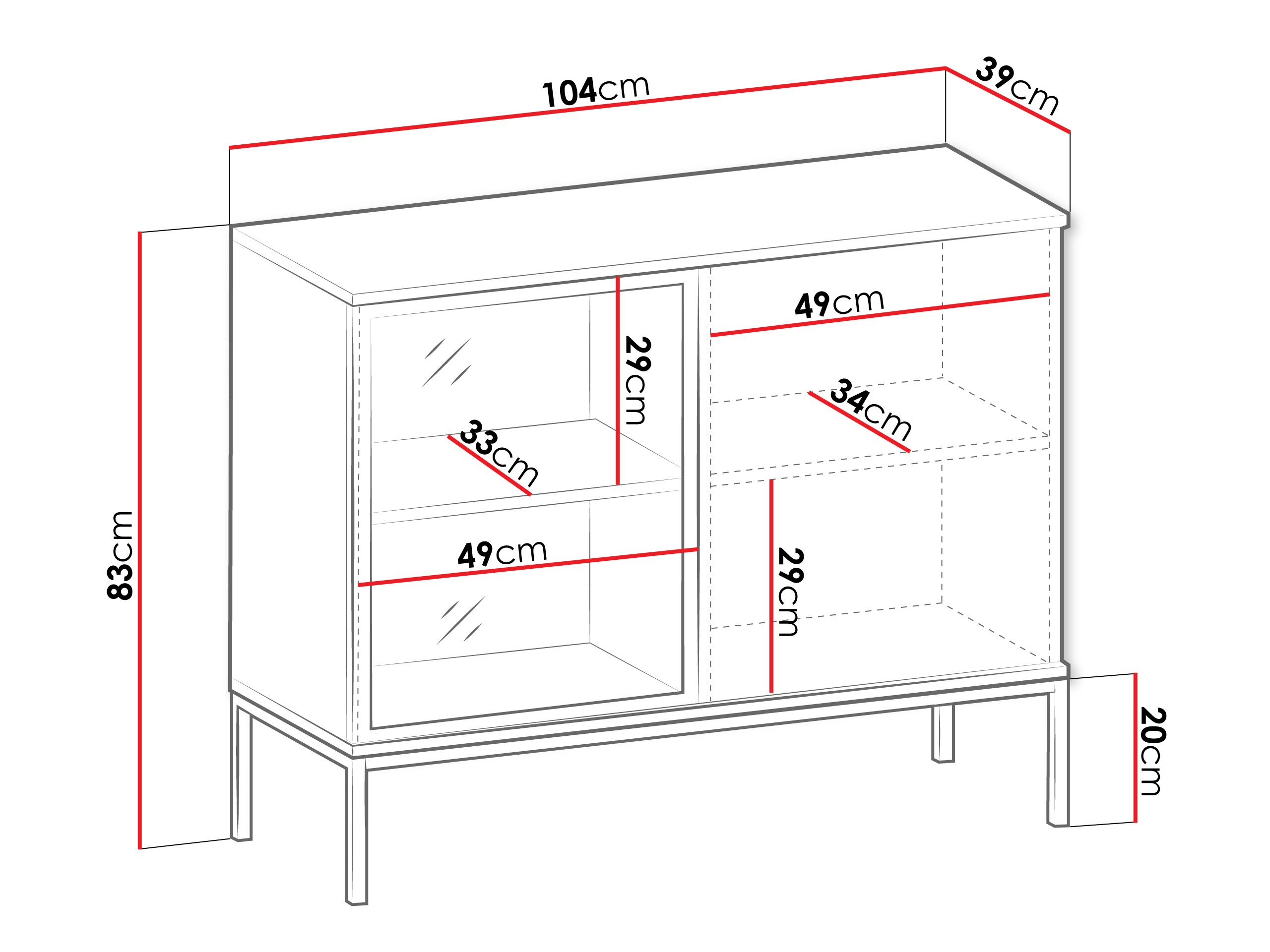 Ormarić Soferi 107 (Kašmir)