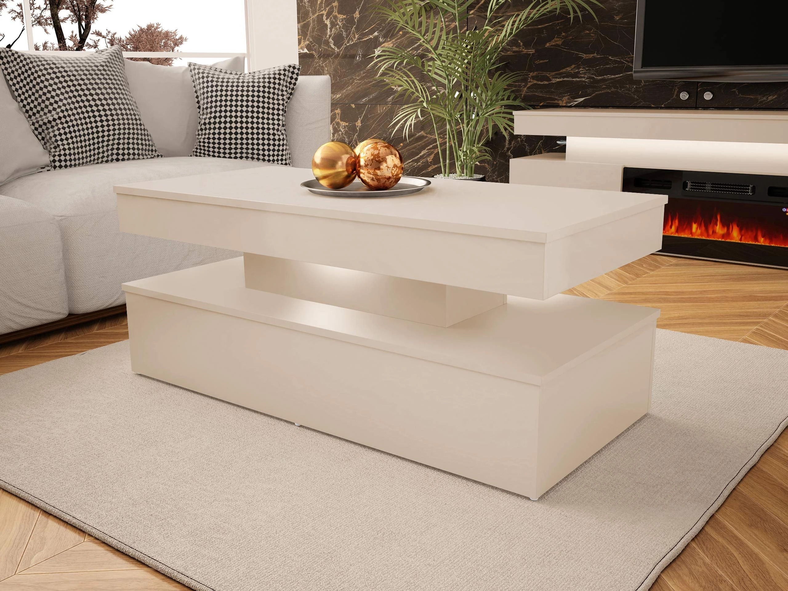 Stočić za kafu Monfero 100 (Svetlobraon)