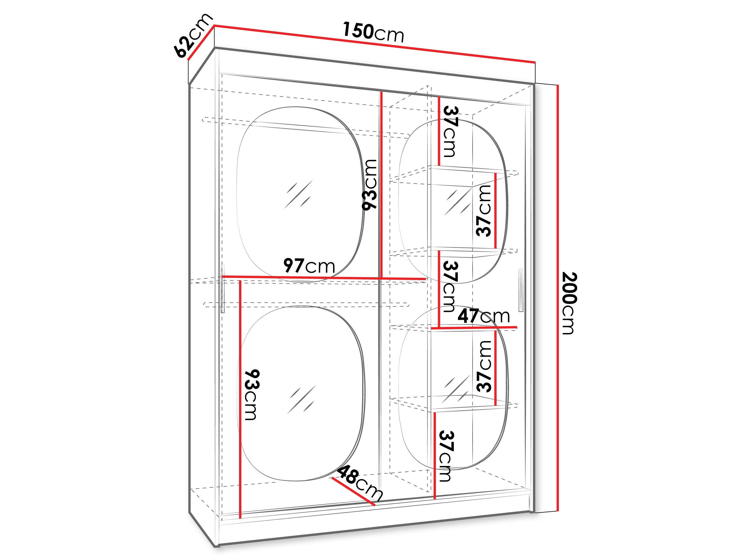Ormar Hartford 527 (Crno)