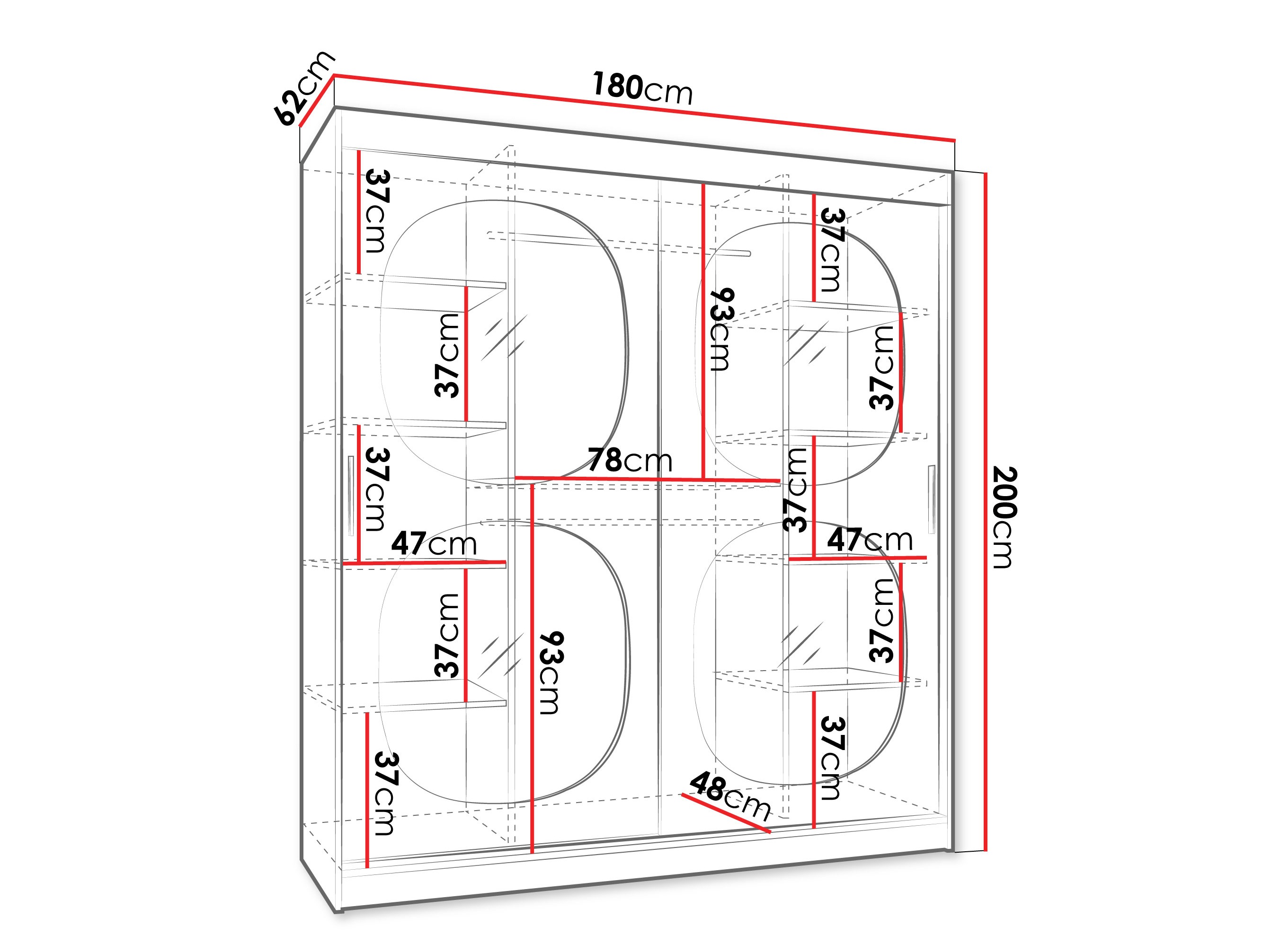 Ormar Hartford 529 (Crno)