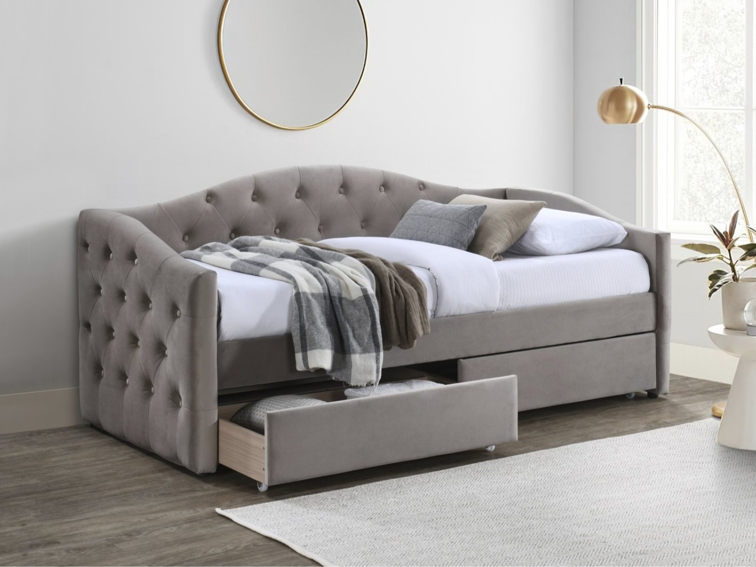 Krevet Houston Mane (Taupe)