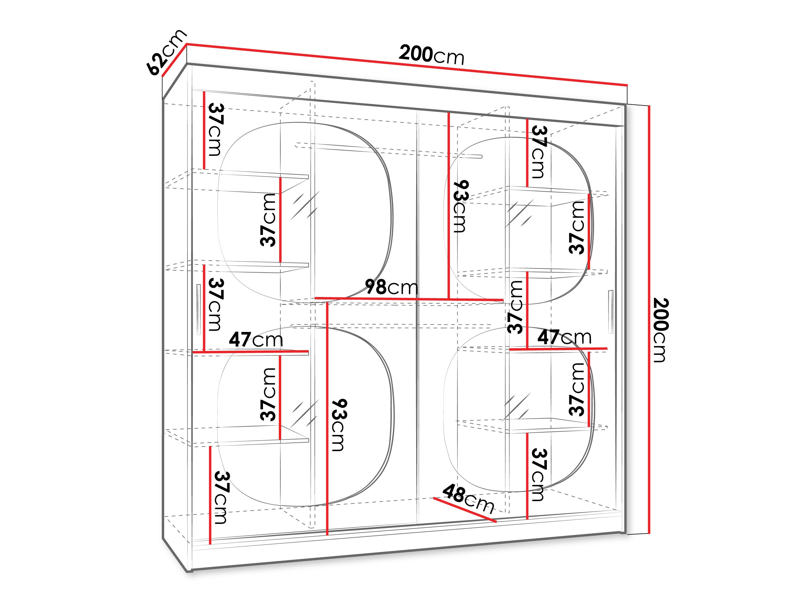 Ormar Hartford 531 (Crno)