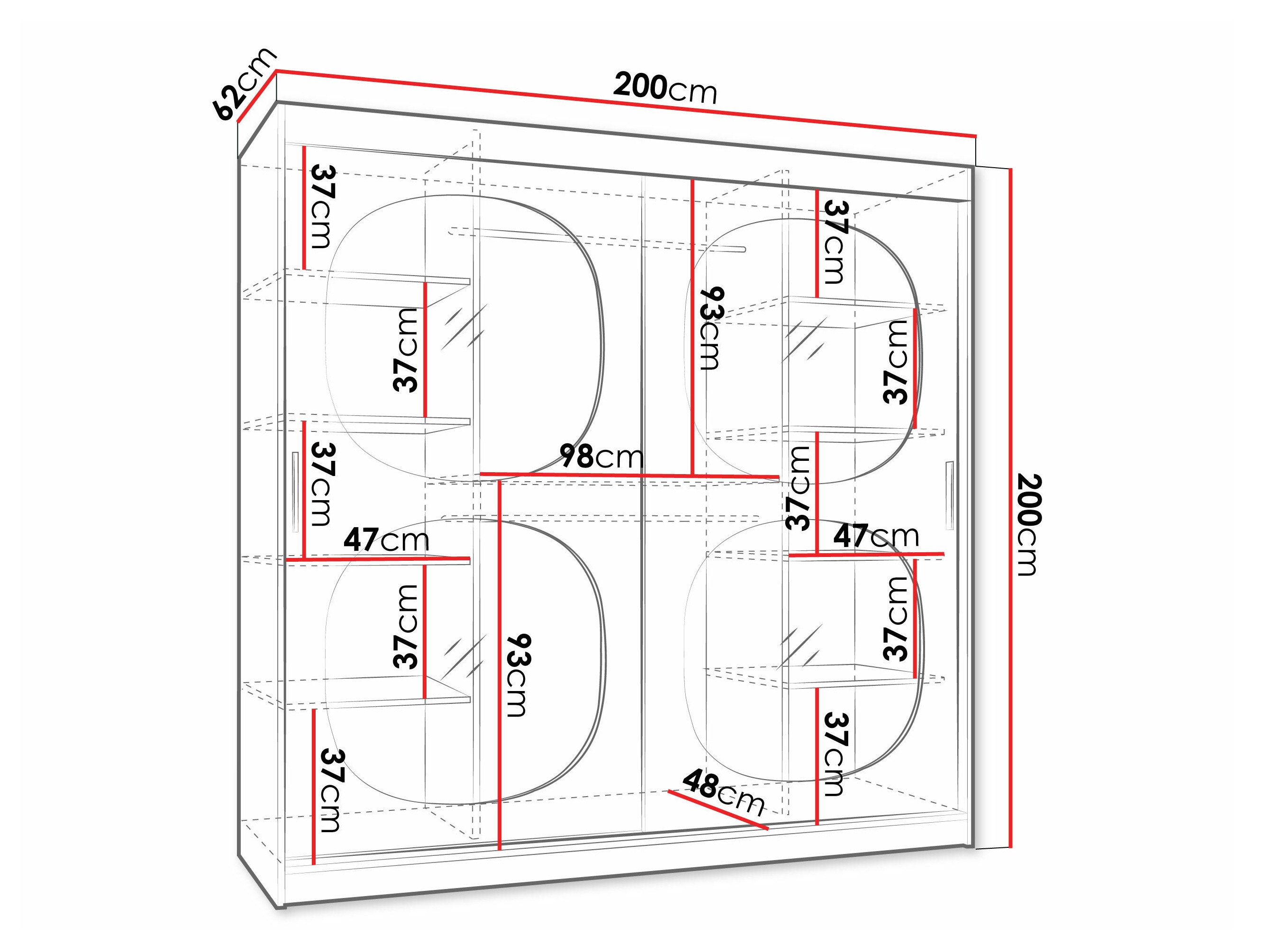 Ormar Hartford 531 (Crno)