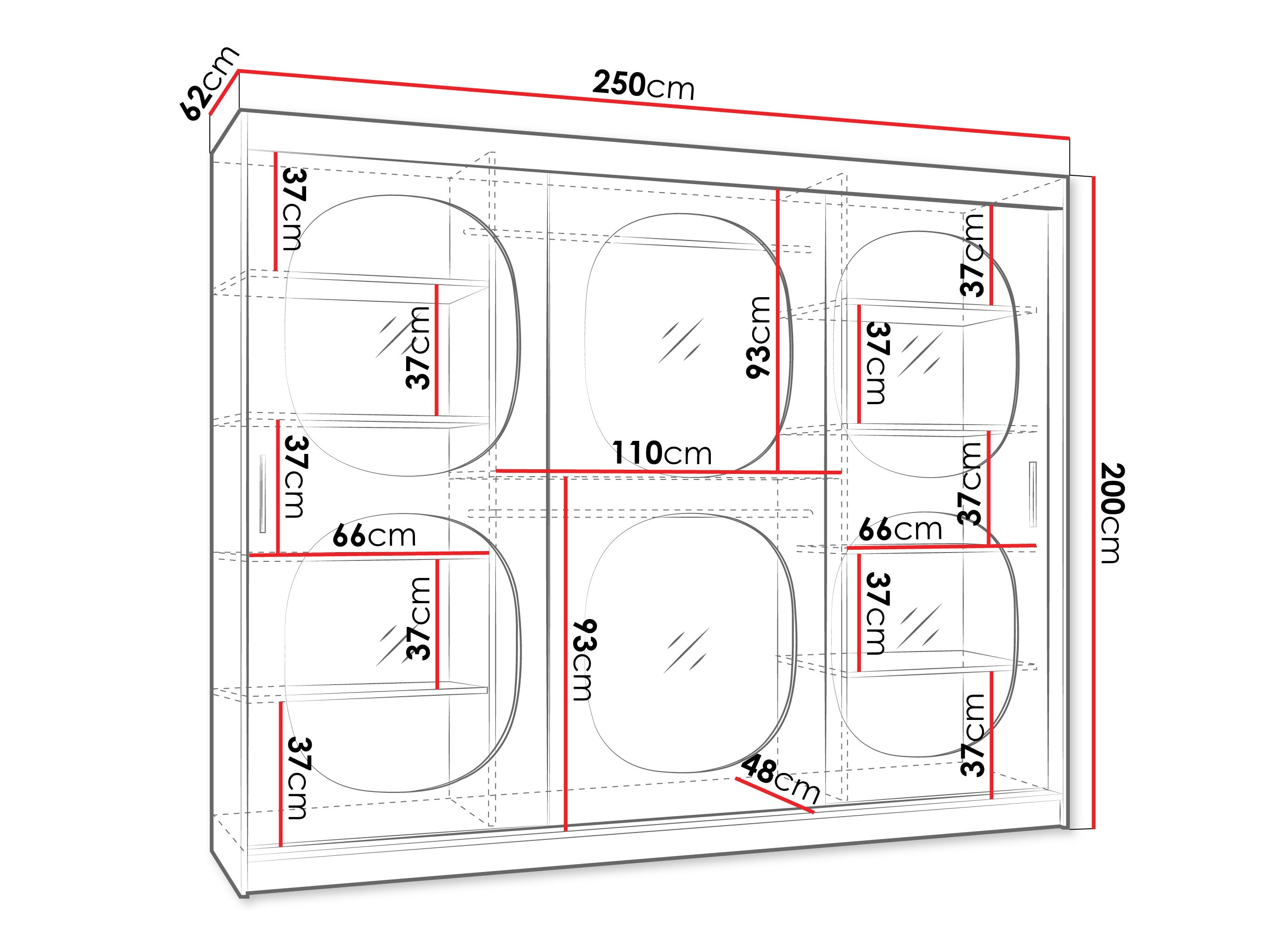 Ormar Hartford 533 (Crno)