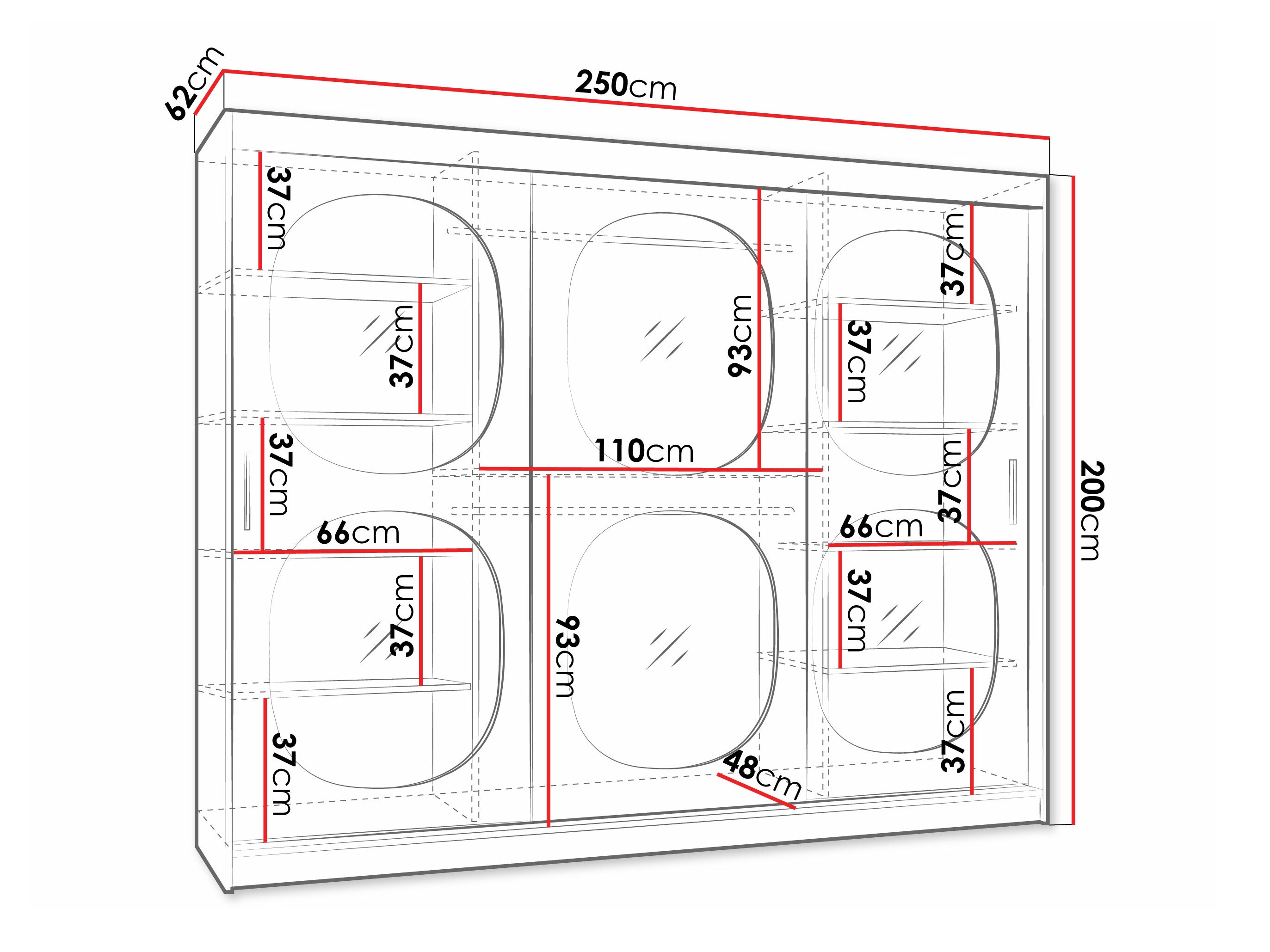 Ormar Hartford 533 (Crno)