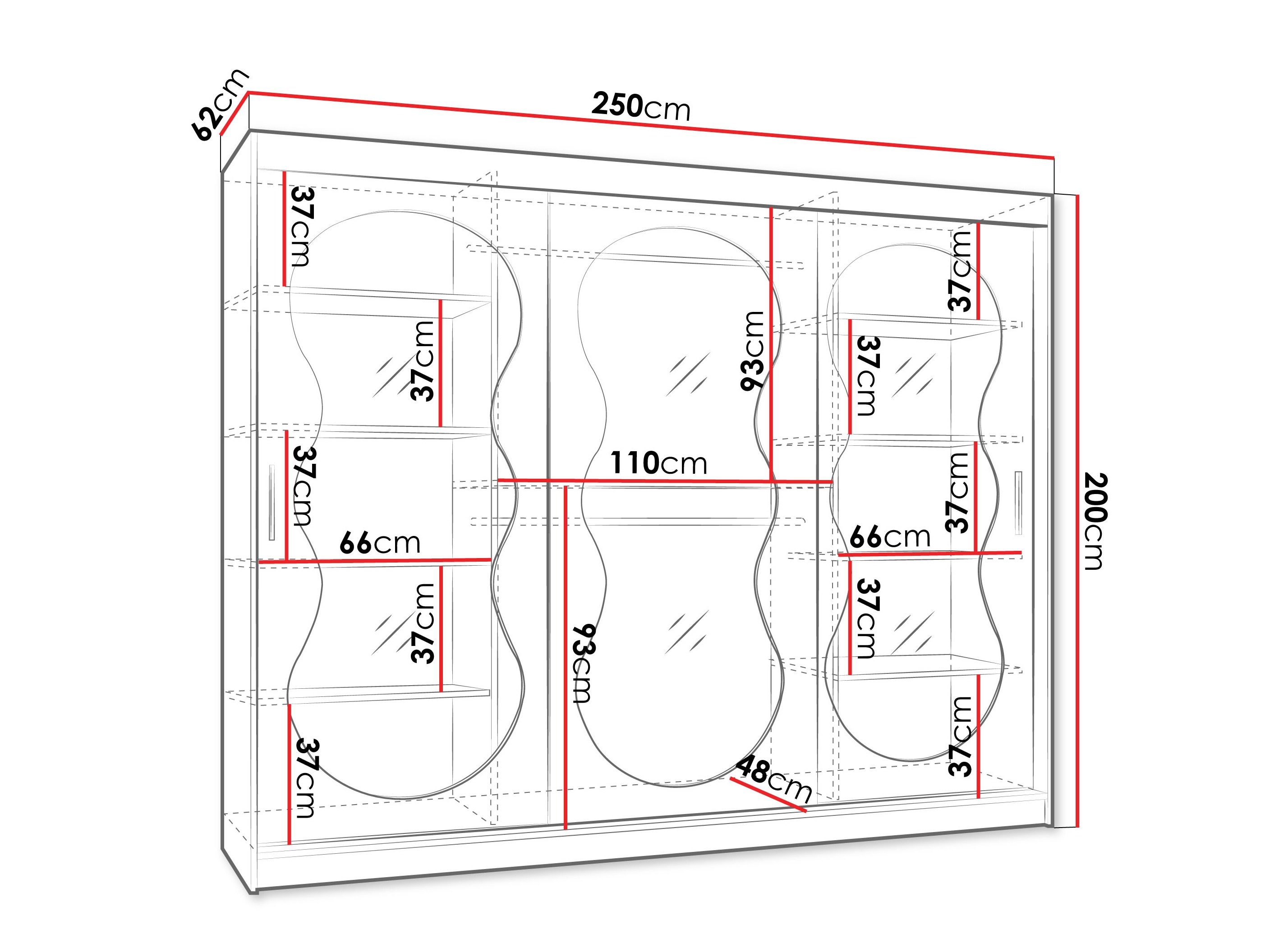 Ormar Hartford 534 (Crno)