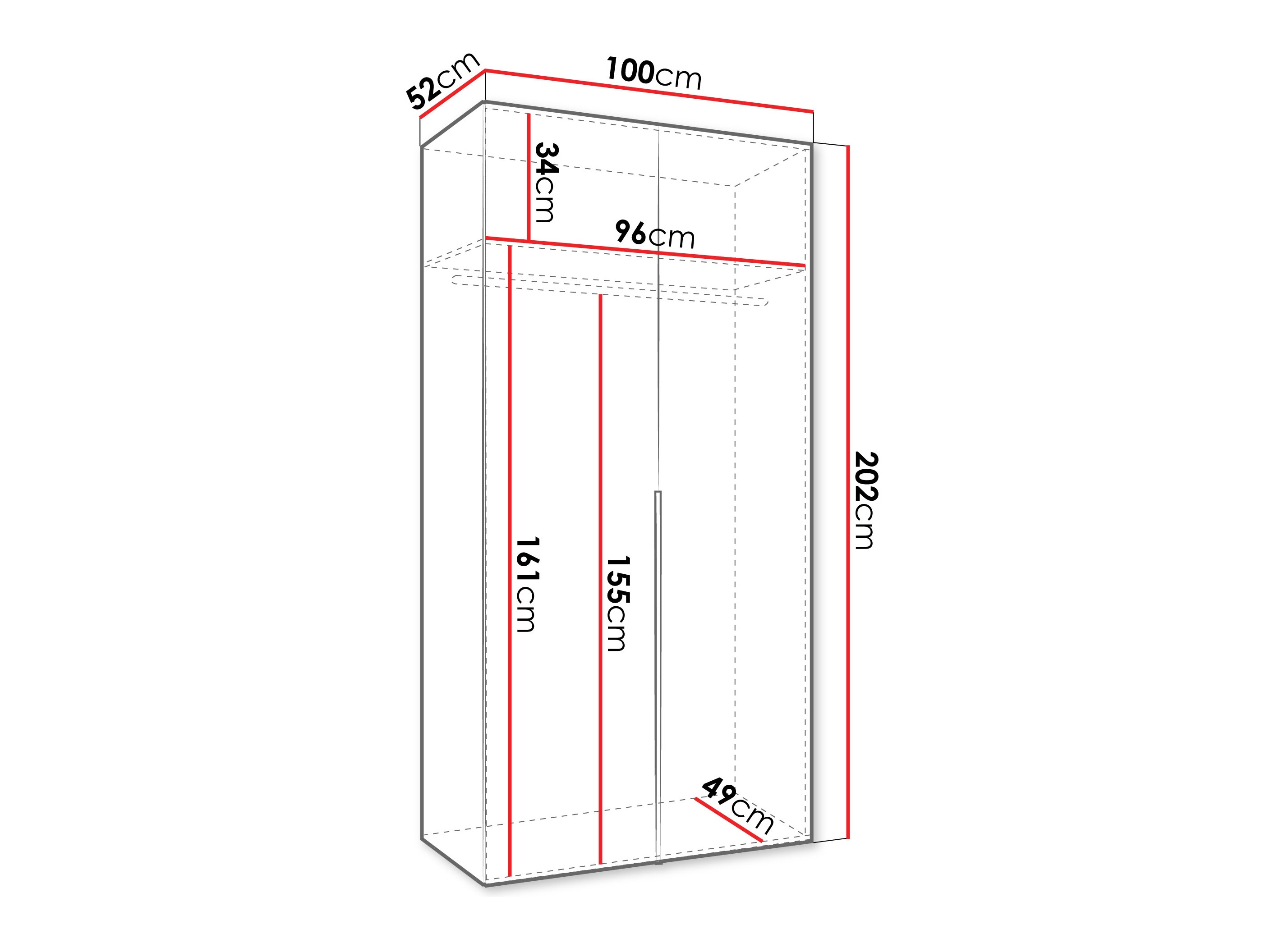 Ormar Hartford 535 (Zanatski hrast)