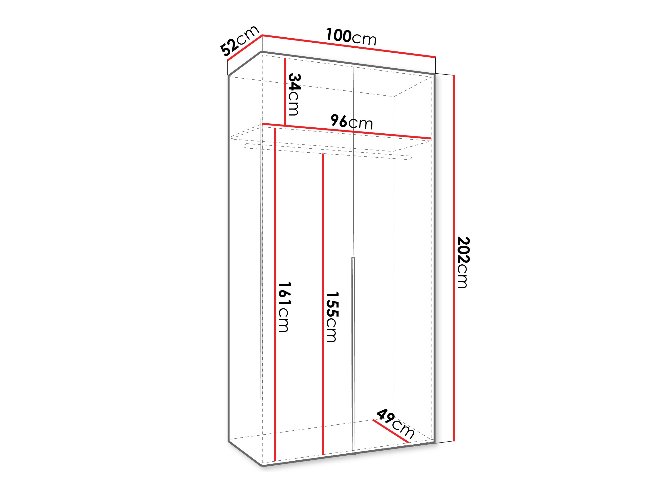 Ormar Hartford 535 (Zanatski hrast)