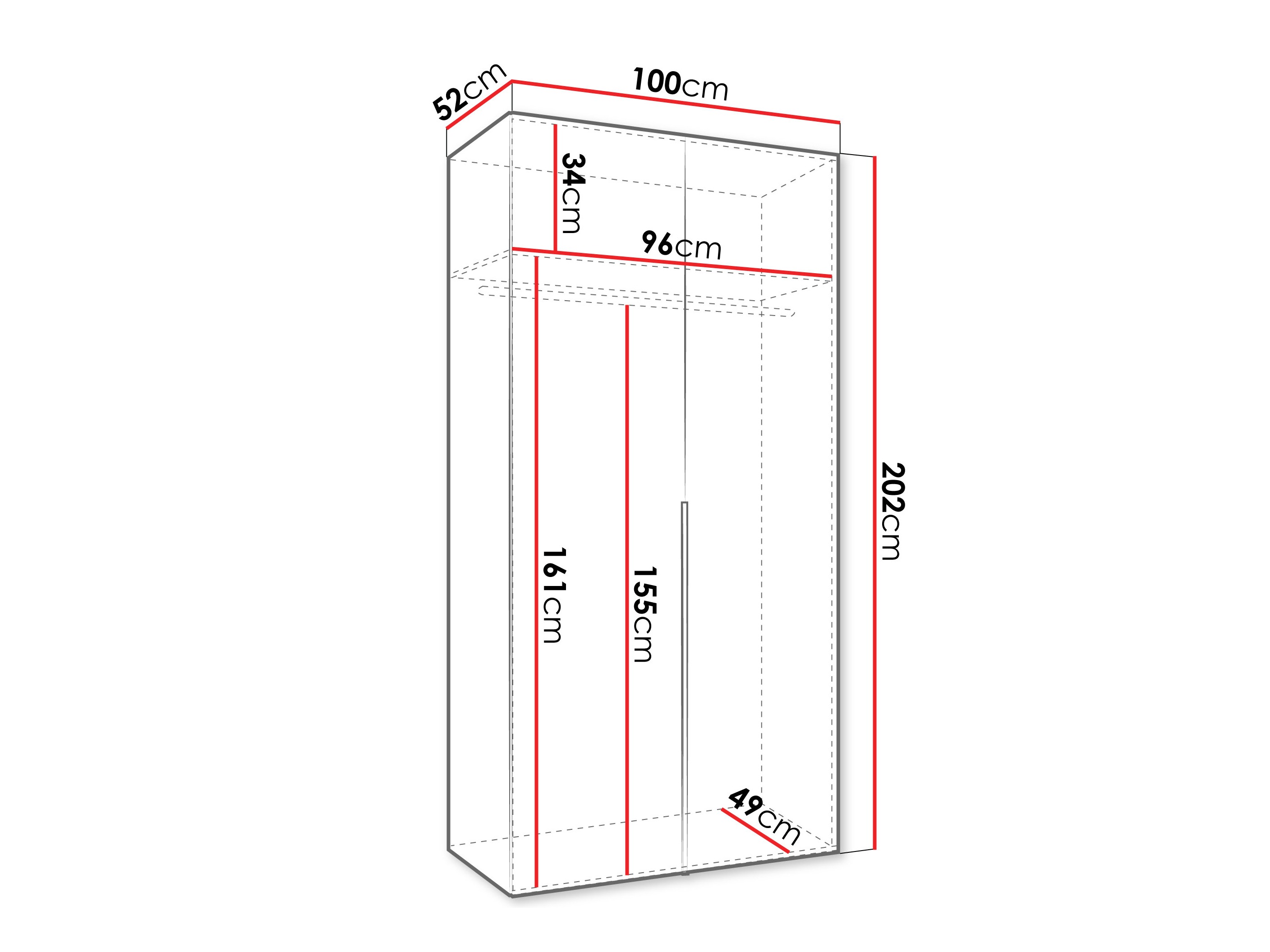 Ormar Hartford 535 (Crno)