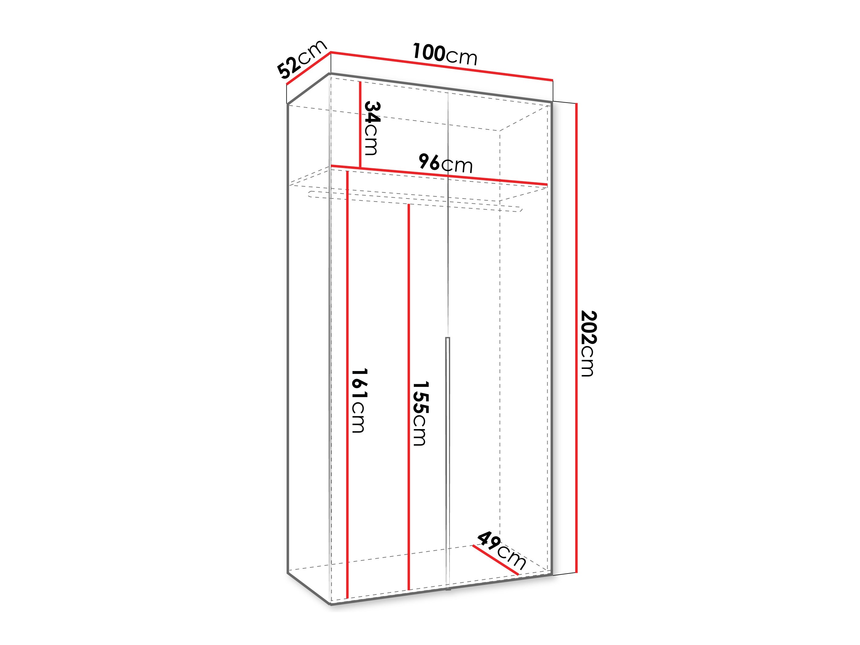 Ormar Hartford 535 (Crno)