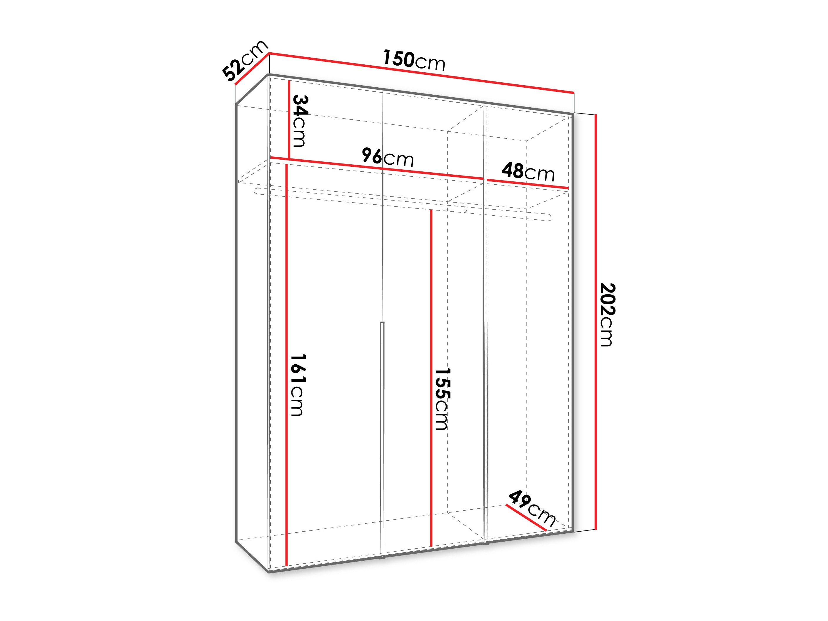Ormar Hartford 536 (Crno)
