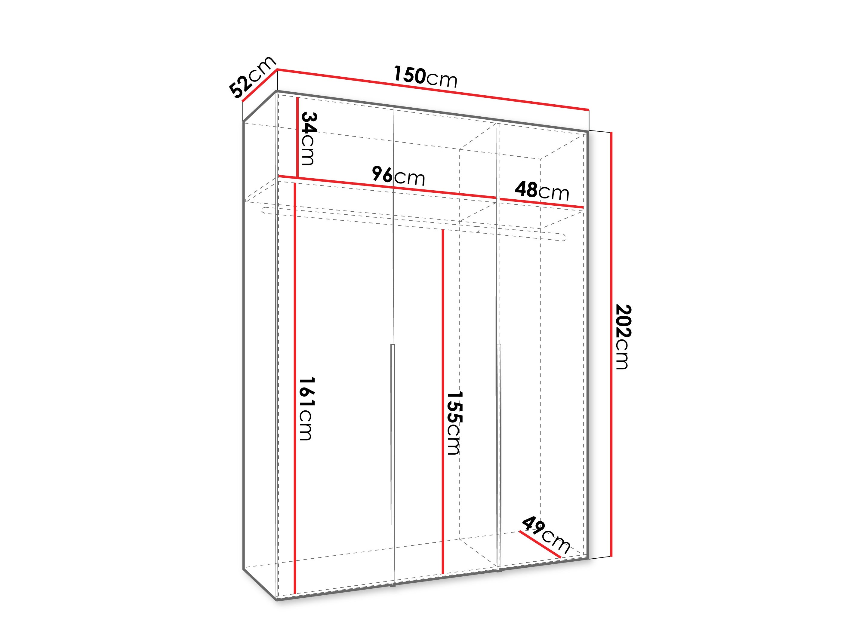 Ormar Hartford 536 (Zanatski hrast)