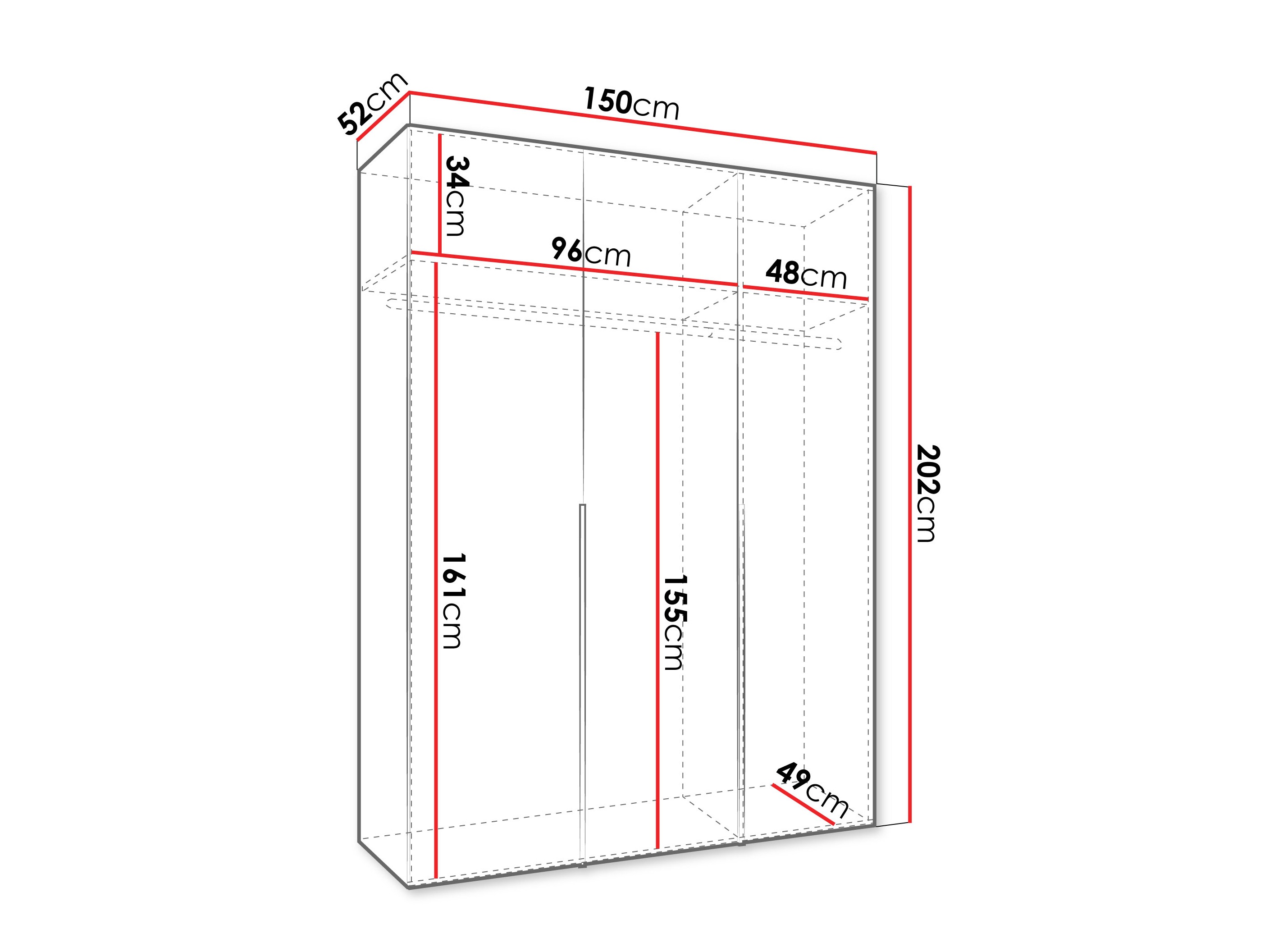 Ormar Hartford 536 (Zanatski hrast)