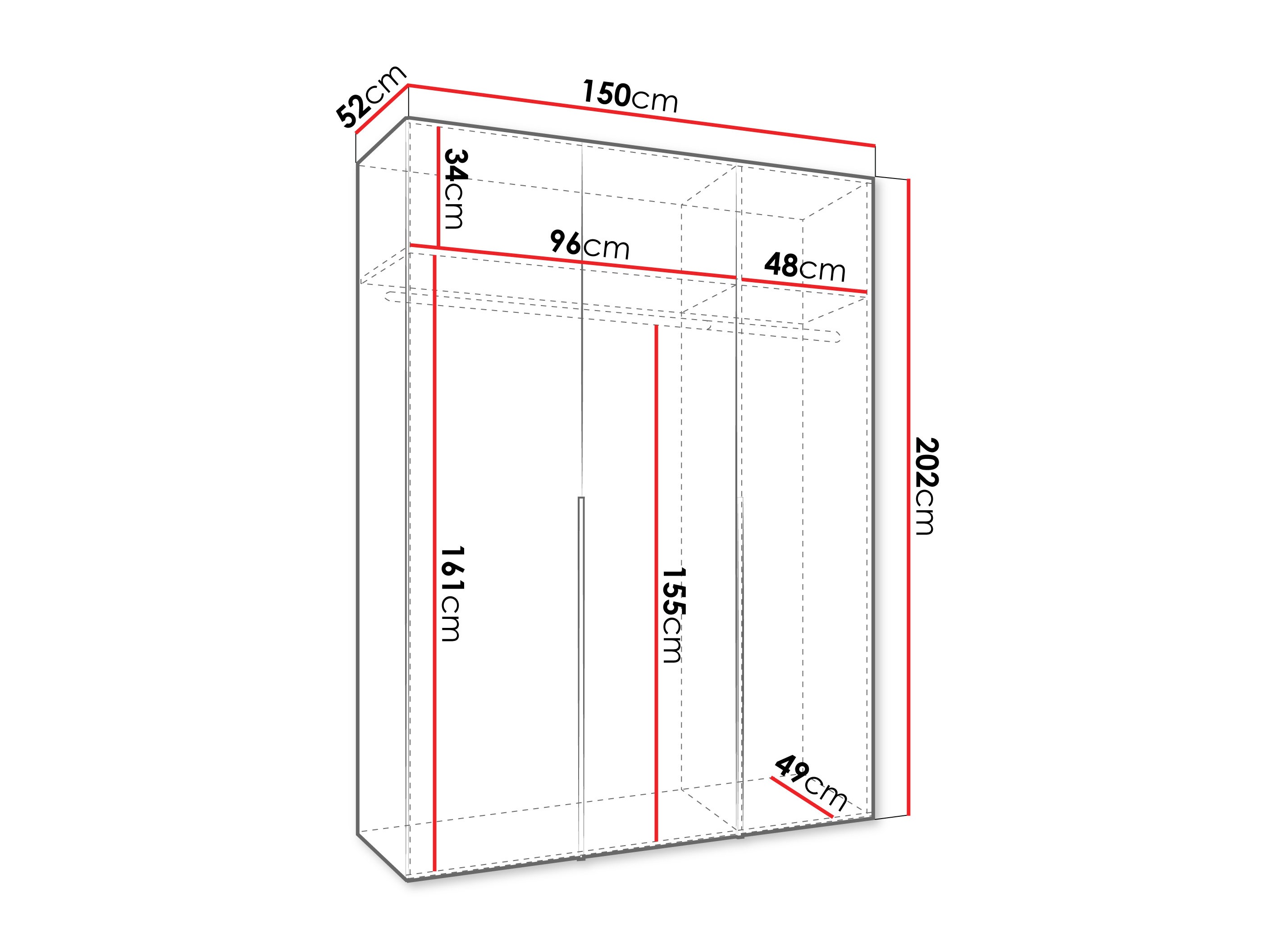 Ormar Hartford 536 (Zanatski hrast)