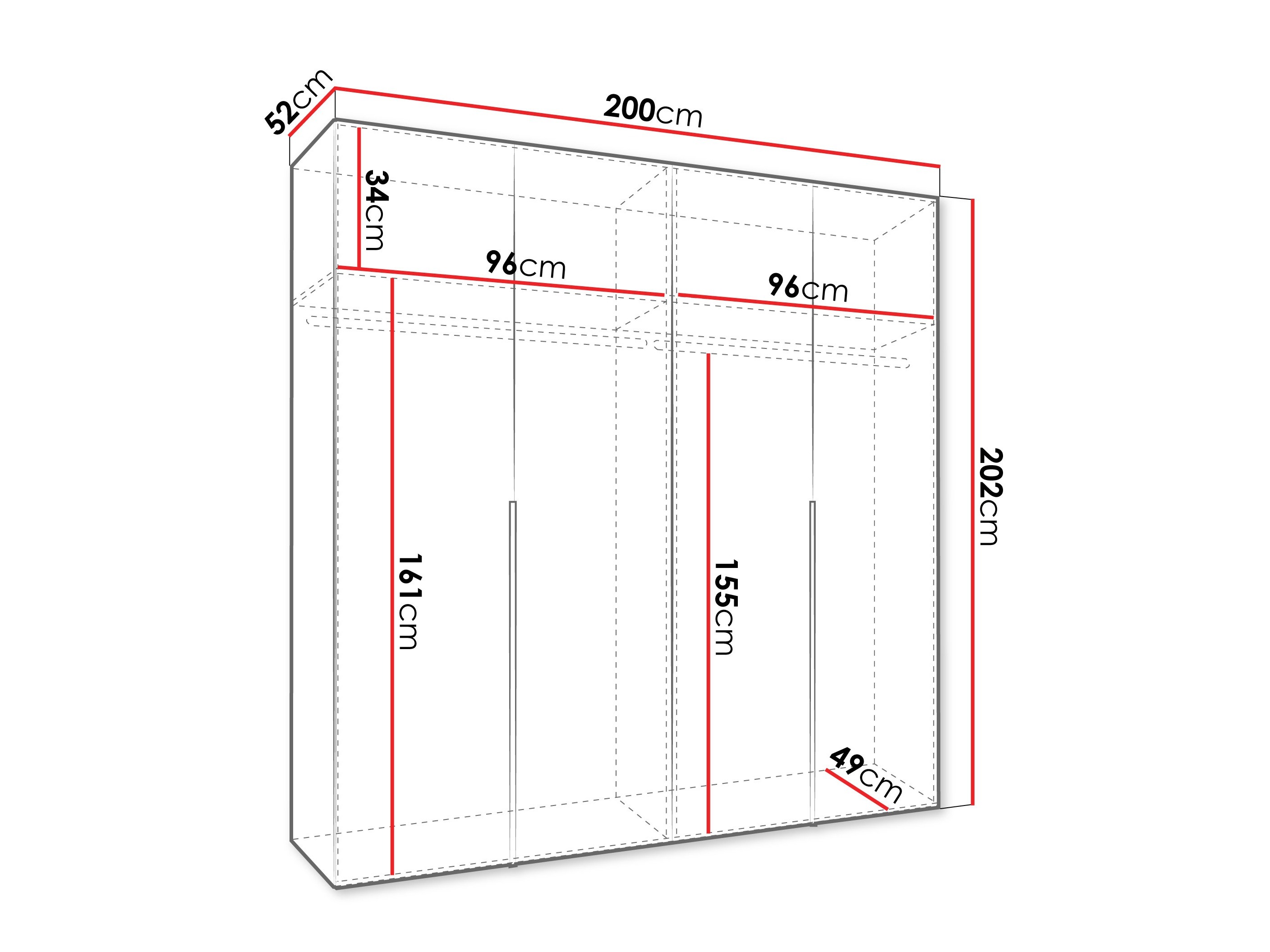 Ormar Hartford 537 (Zanatski hrast)