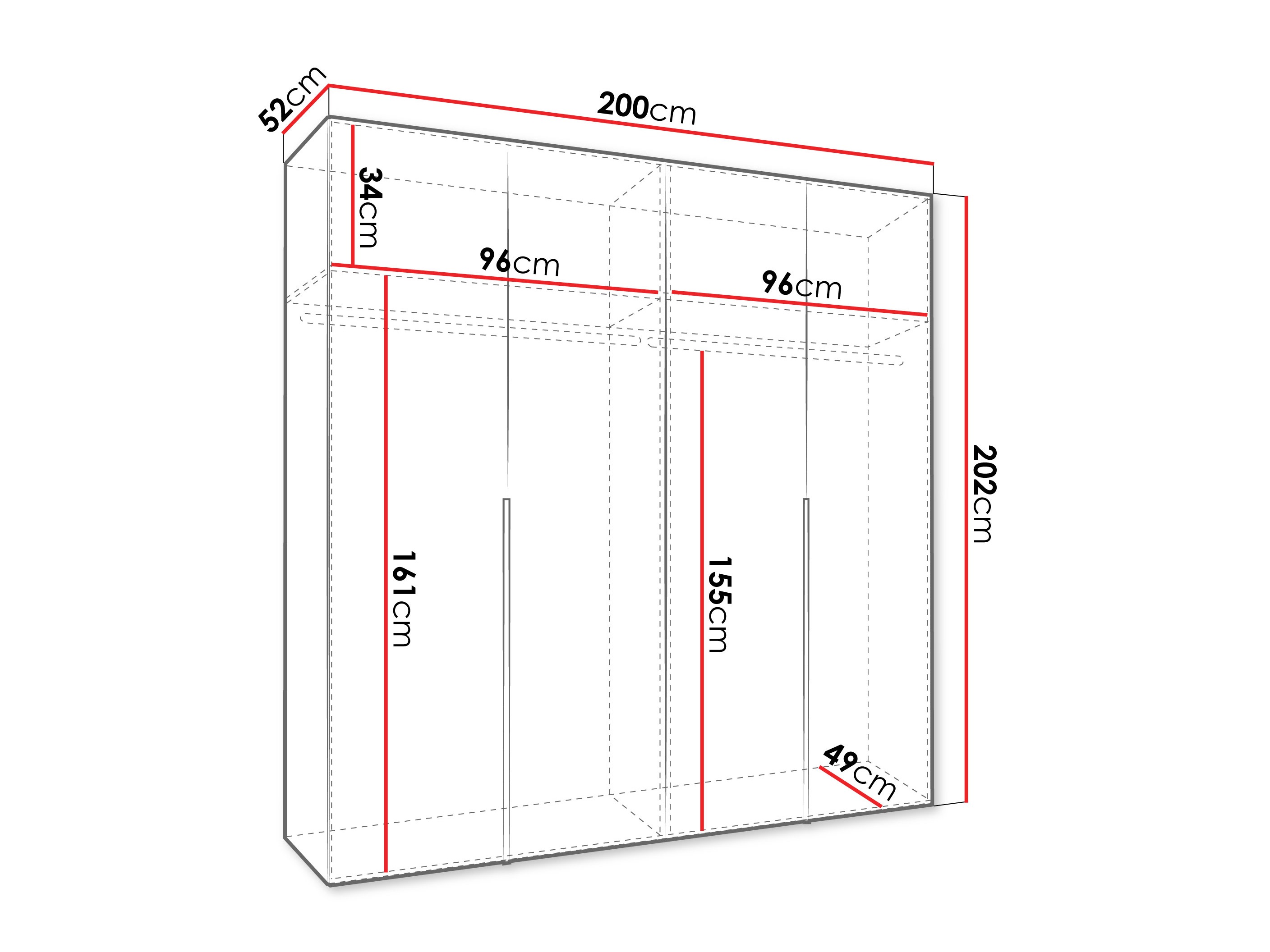 Ormar Hartford 537 (Zanatski hrast)