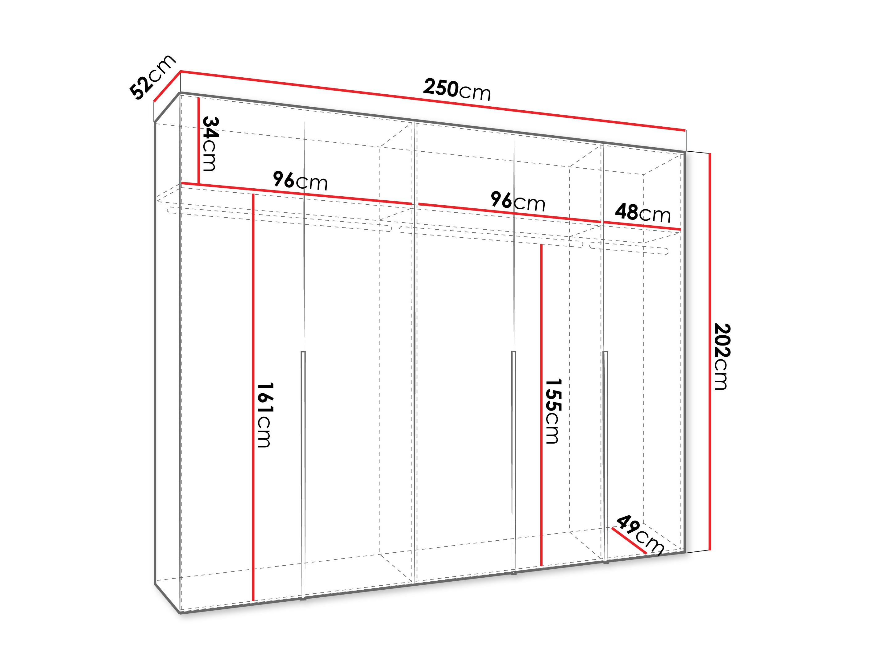 Ormar Hartford 538 (Crno)
